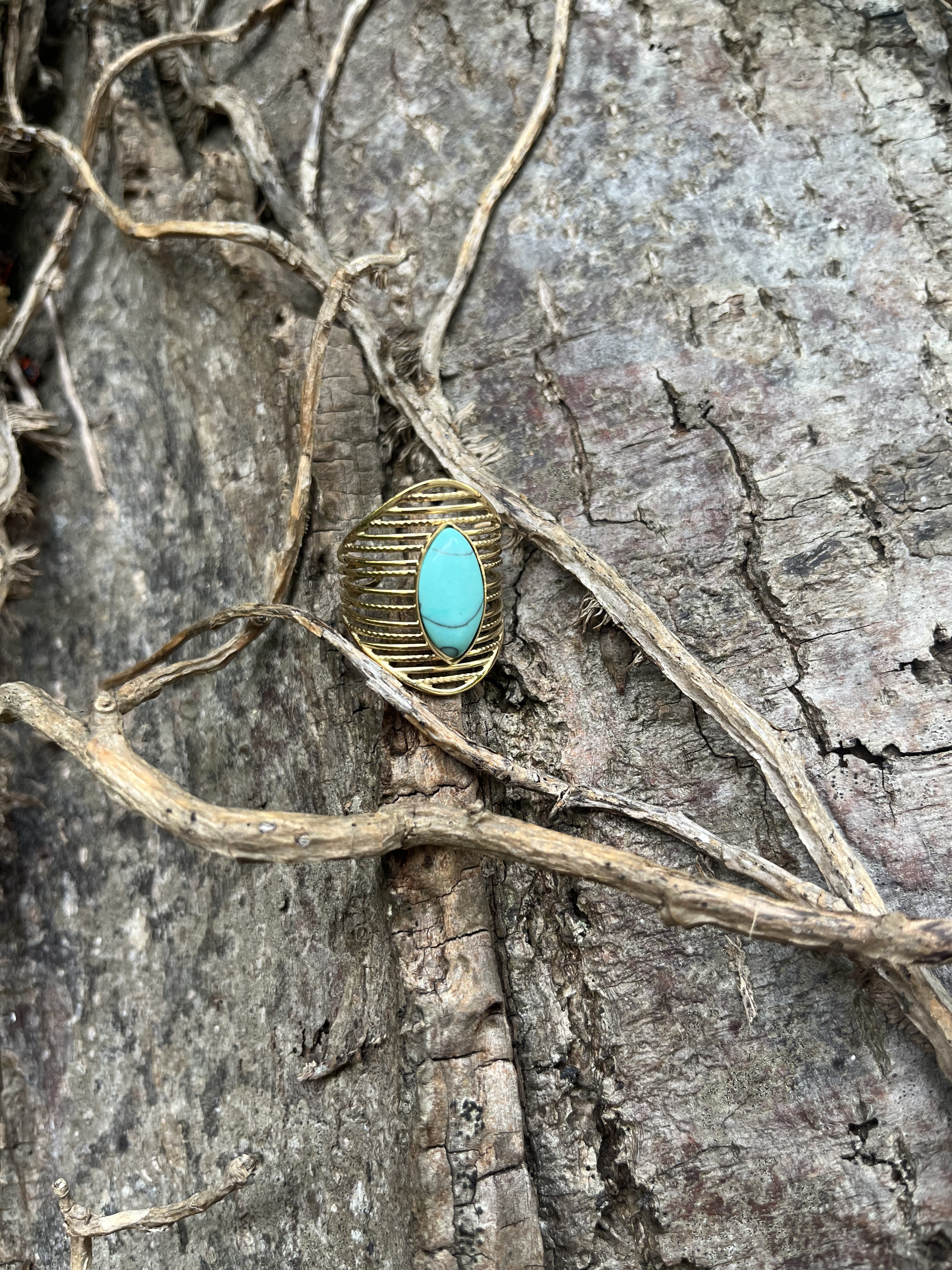 Bague Désert turquoise