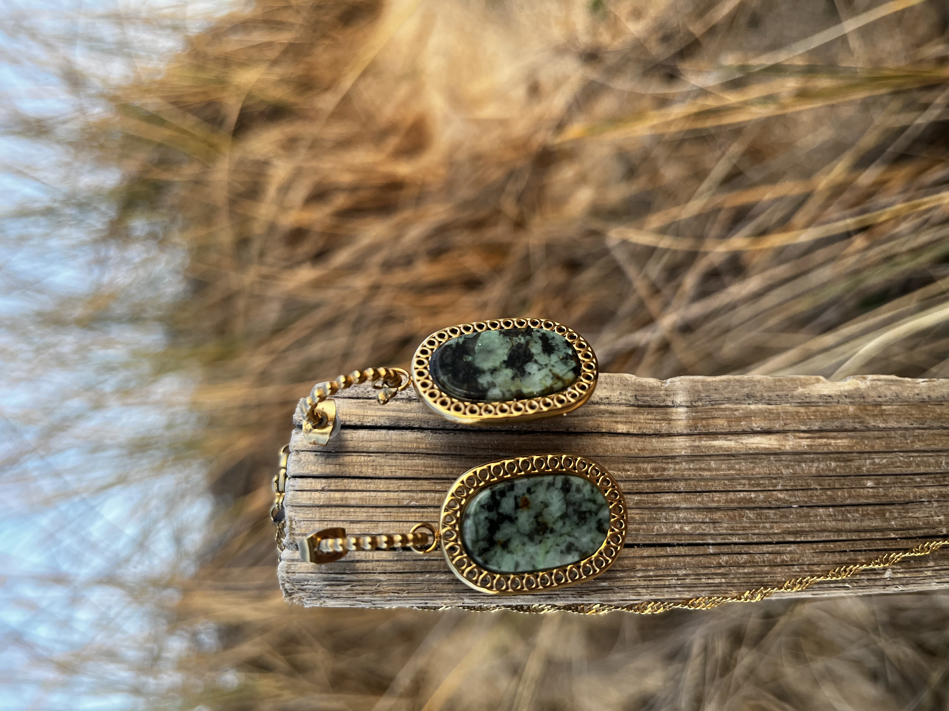 Boucles d’oreilles Aqua