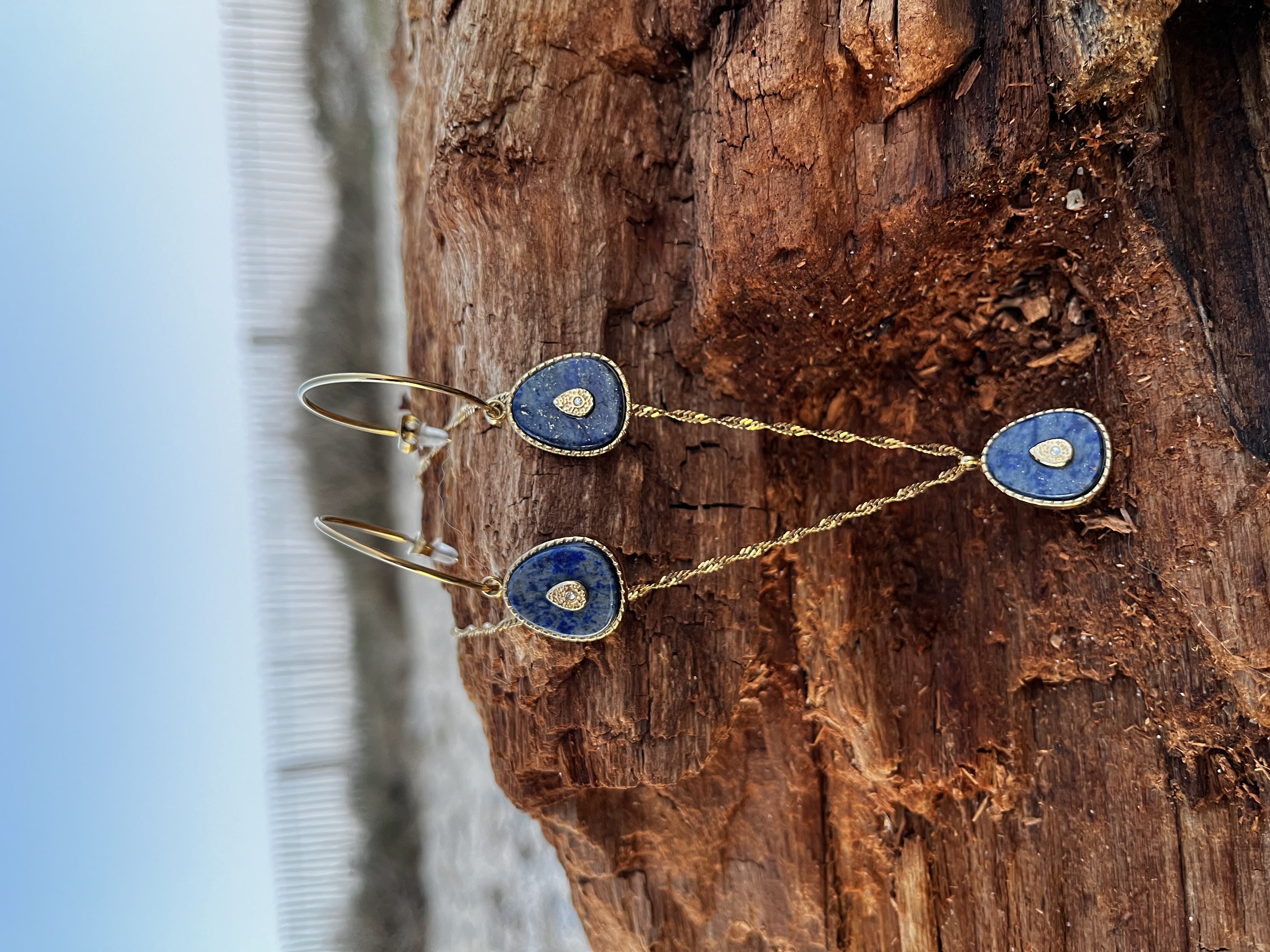 Collier Aura lapis lazuli