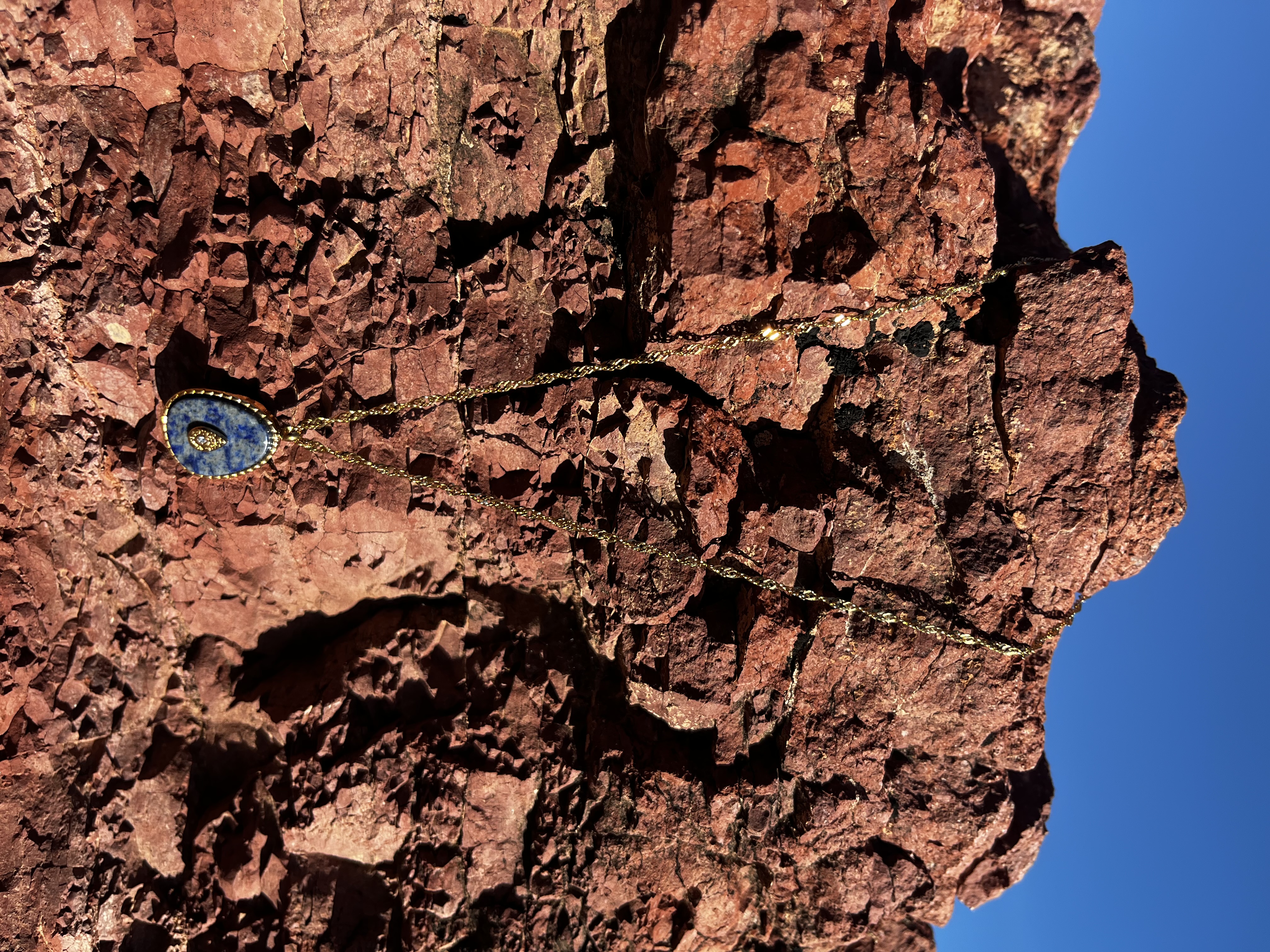 Collier Aura lapis lazuli