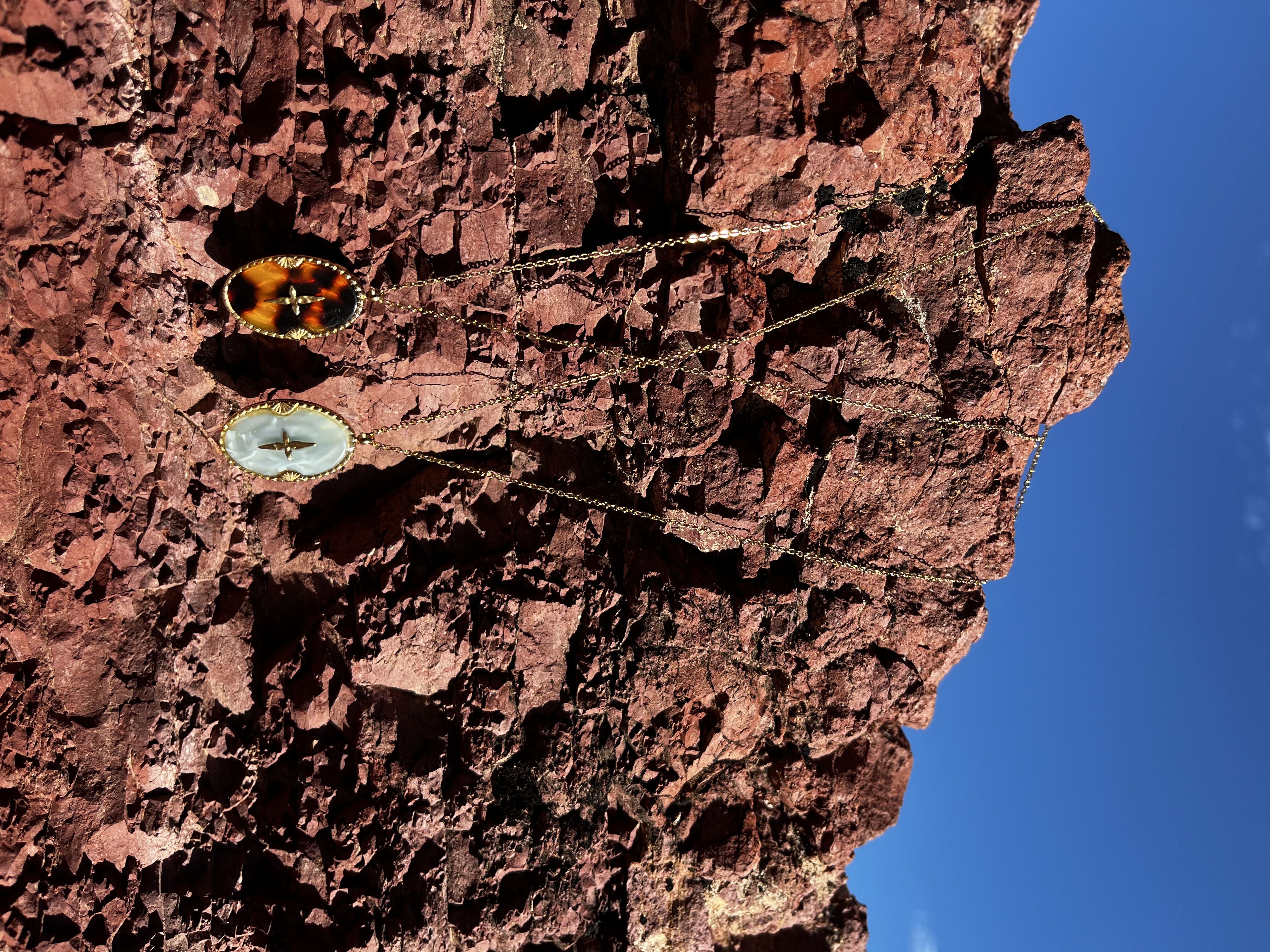 Collier Adara léopard