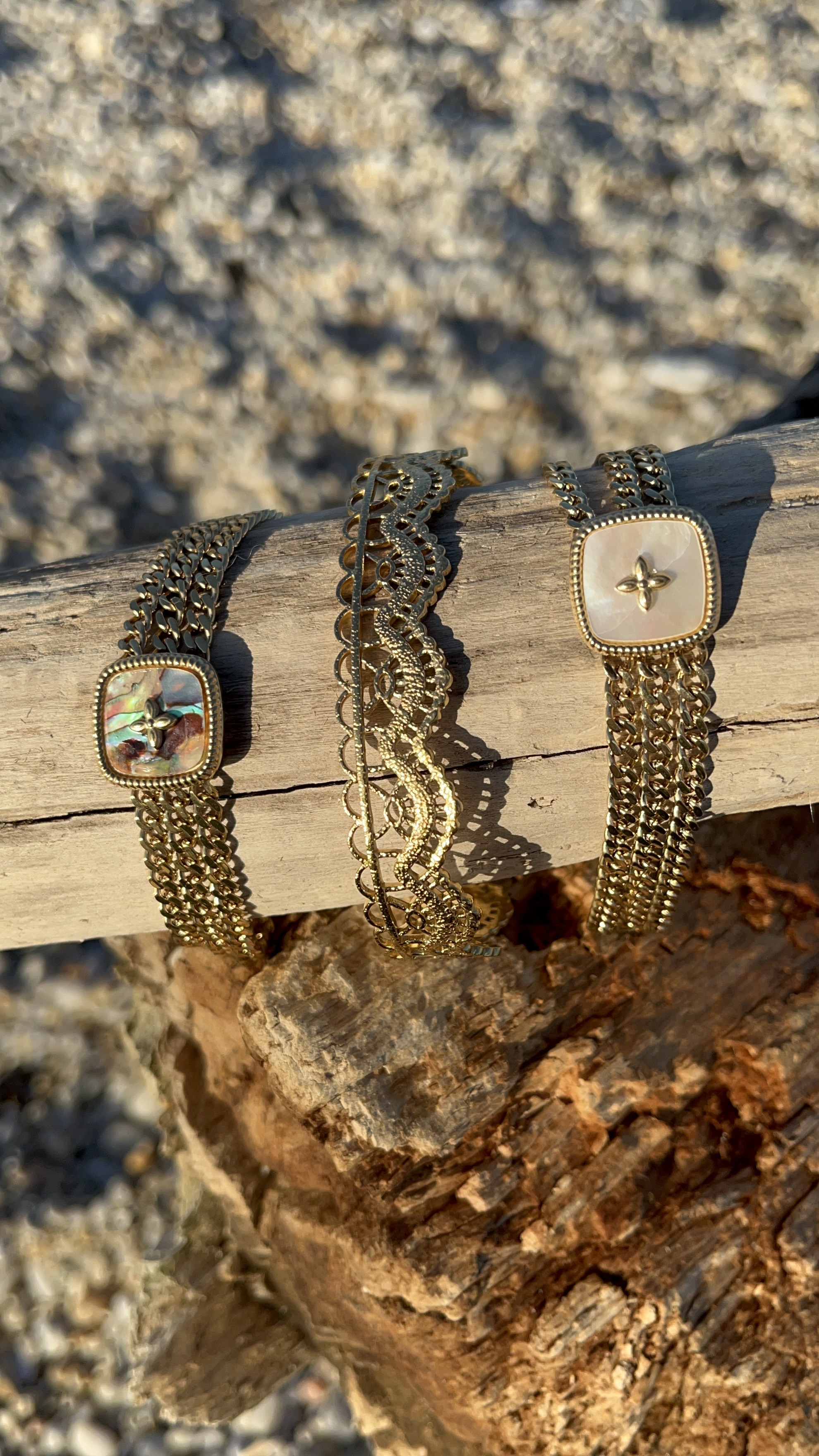 Bracelet Présage nacre multicolore