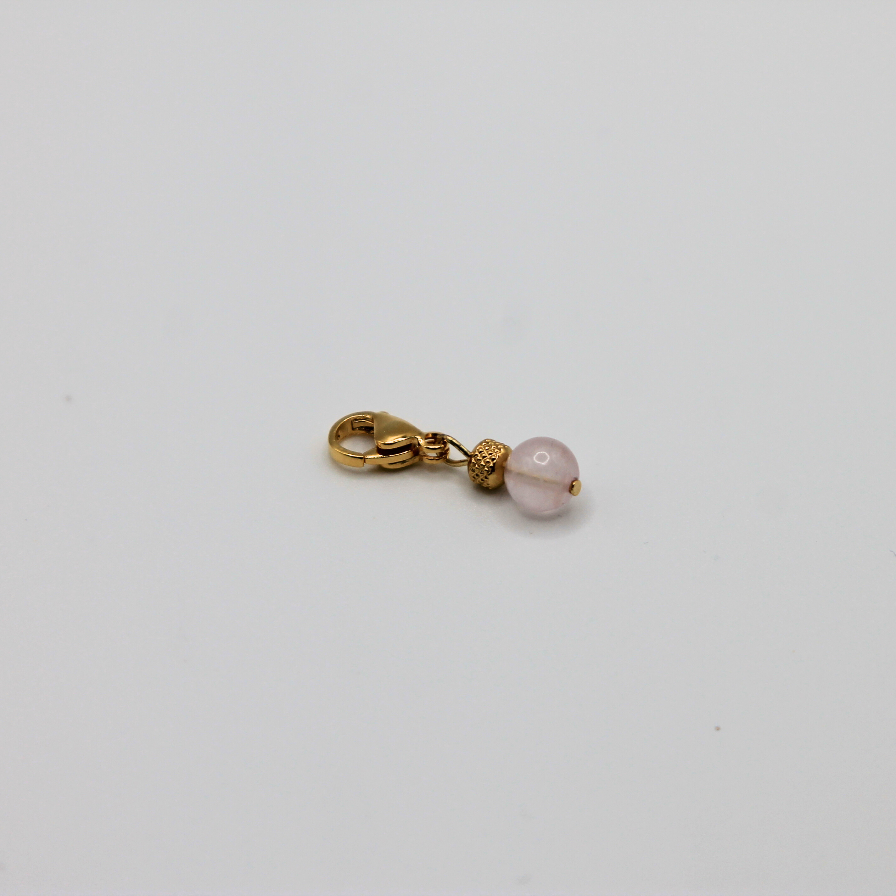 Charms Quartz rose