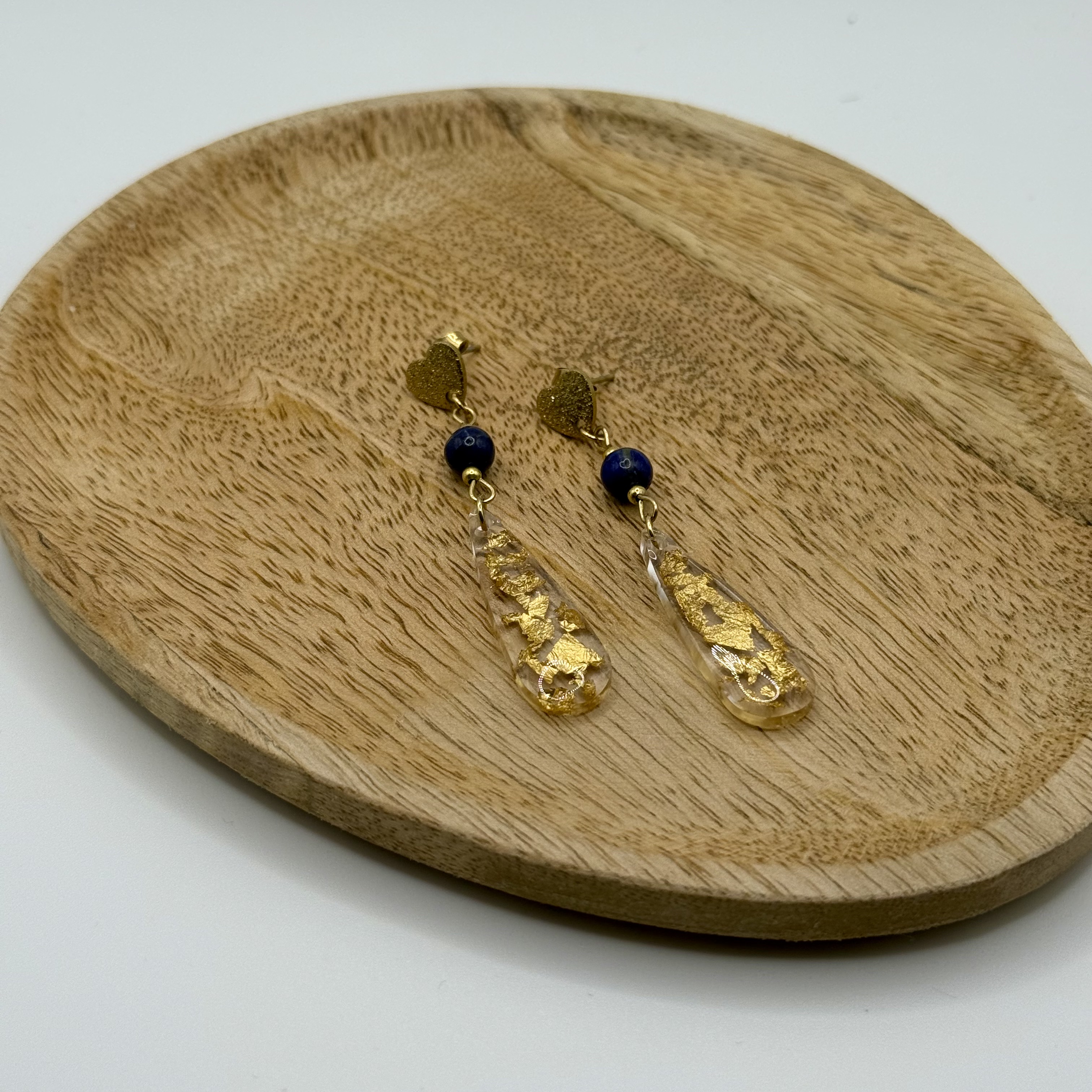 Boucles d'oreilles Lapis Lazuli