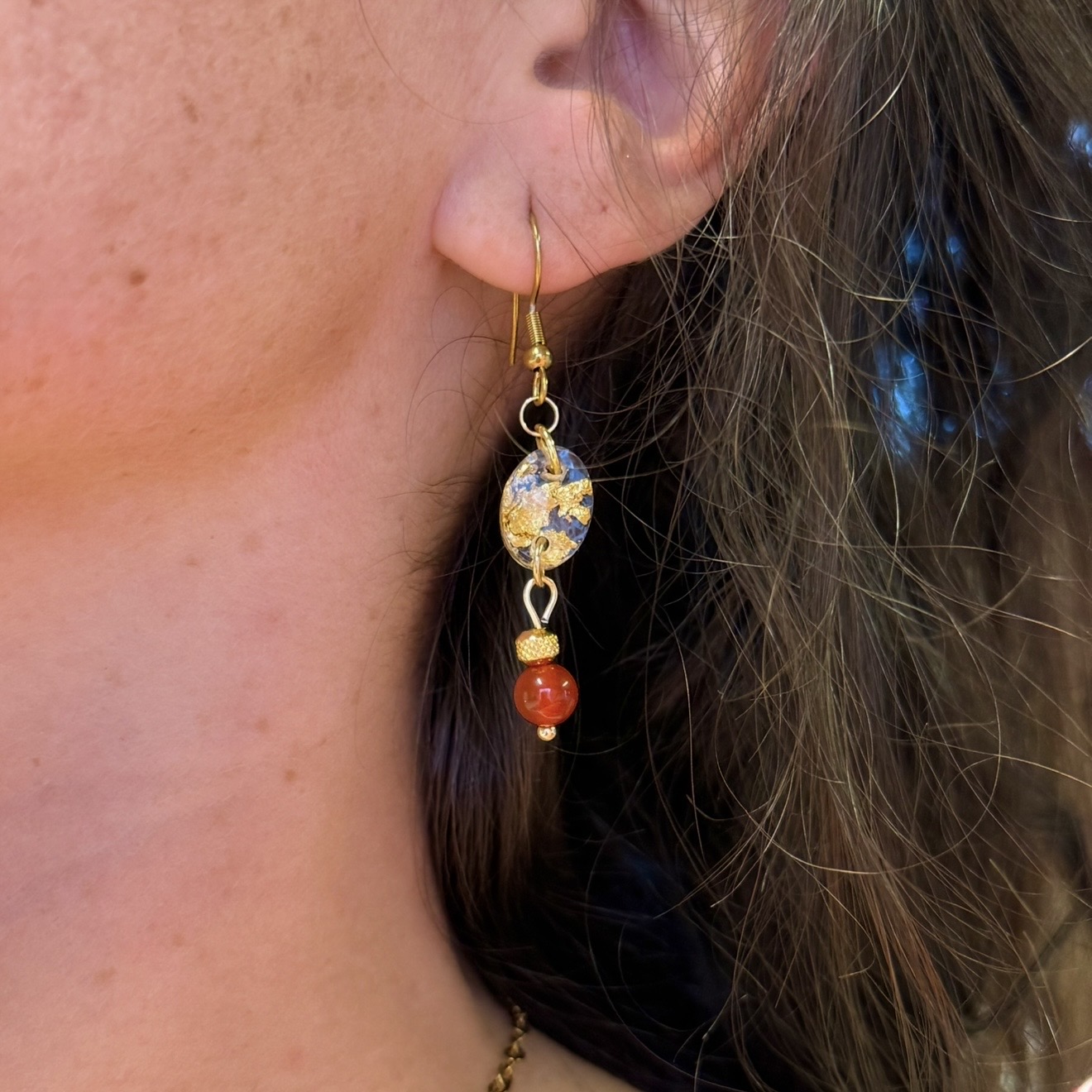 Boucles d’oreilles Sun
