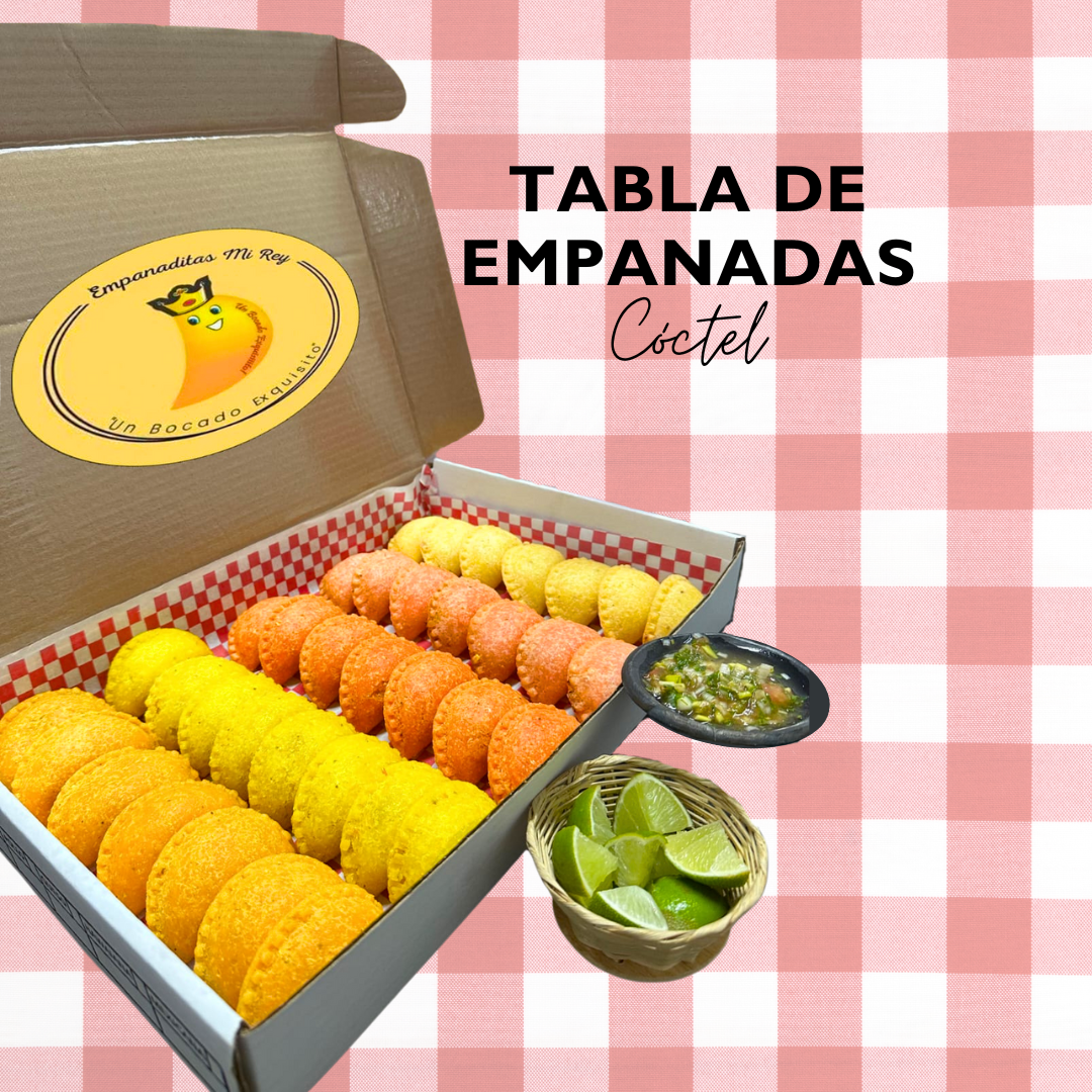 Tablax 50 empanadas Tipo Cóctel