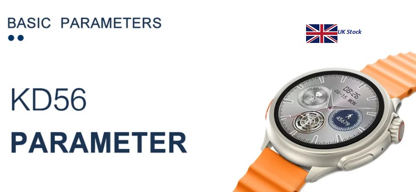 Smart watch 2023 Ultra Series 1.53 inch Wireless Charge Orange Colour Unisex Fitness Bracelet IOS Android Phone