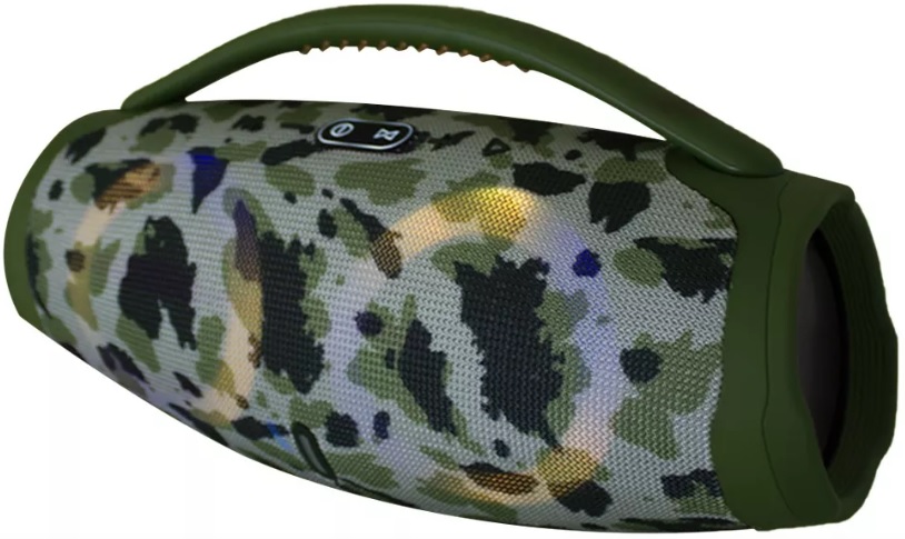 Portable RGB High Power Bluetooth Speaker Colorful Light Waterproof Wireless Subwoofer 360 Stereo Surround TWS FM Boombox