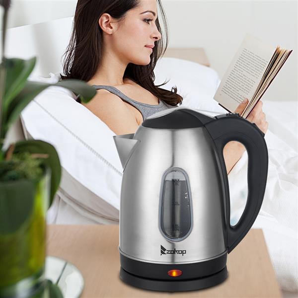 Stainless Steel Electric Kettle with Water Window HD-1802S 220V 2000W 1.8L