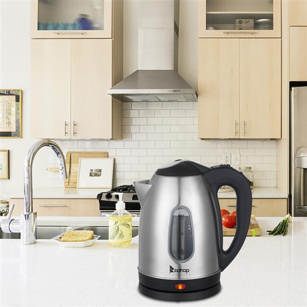 Stainless Steel Electric Kettle with Water Window HD-1802S 220V 2000W 1.8L