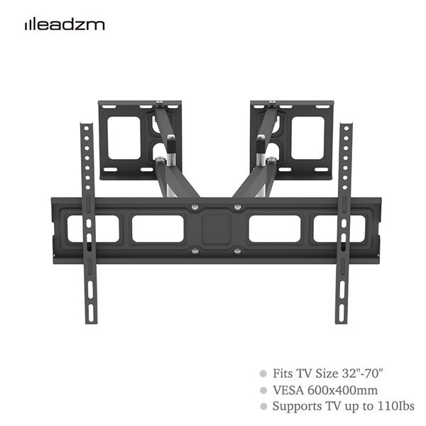 TV Wall Mount Bracket TMSS-104 32"-70" Corner Full Motion Articulating Max Weight 50Kg