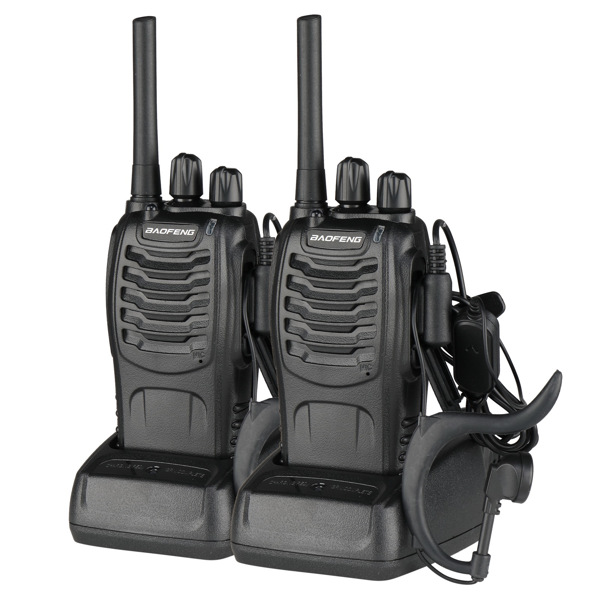 Walkie-talkie Ultra-long Standby EU Standard Black