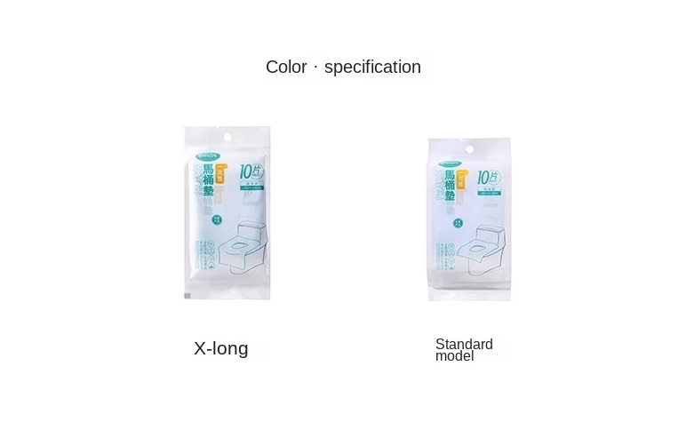 Disposable Toilet Mat Travel Office Malls Waterproof Soft Toilet Paper 10 PCS/Set 