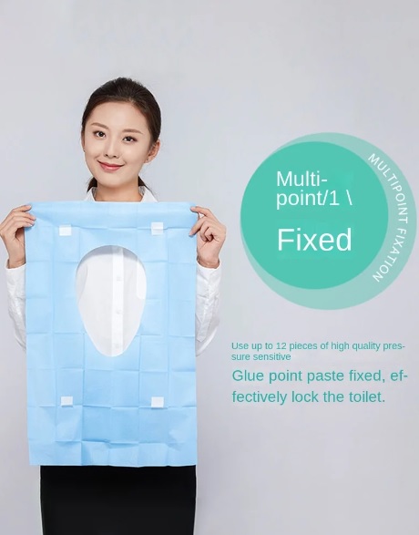 Disposable Toilet Mat Travel Office Malls Waterproof Soft Toilet Paper 10 PCS/Set 