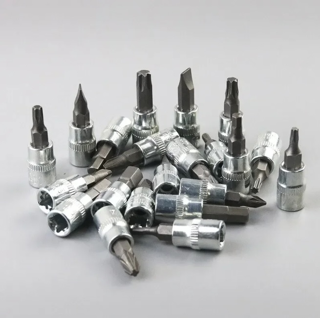 Socket Set Car Repair Tool Kit 1/4-Inch 46pcs Tool Ratchet Torque Wrench Combo Auto Repairing Set Mechanic Tool