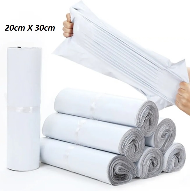 LOT 550 Ploy Shipping Bags 50Pcs & Fragile/Do Not Bend  500Pcs/roll Warning Sticker Care Shipping