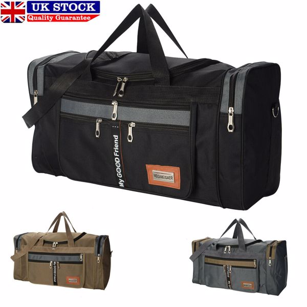 Extra large big travel sports gym hold all bag work cabin barrel bag