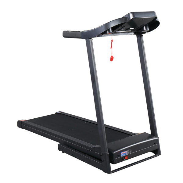 Single 1.0HP Function Electric Treadmill With Hydraulic Rod