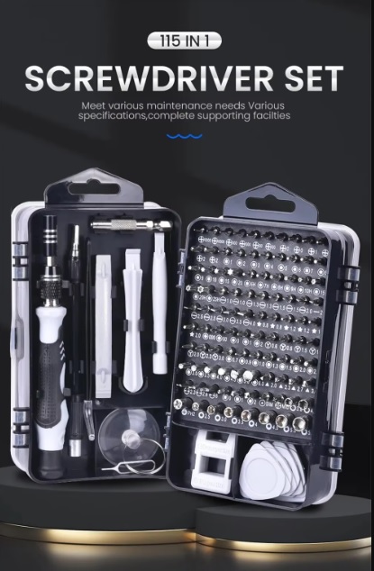 98pcs Precision screwdriver 115-in-1 set multifunctional professional repair tool with magnetic suitable for various repairs