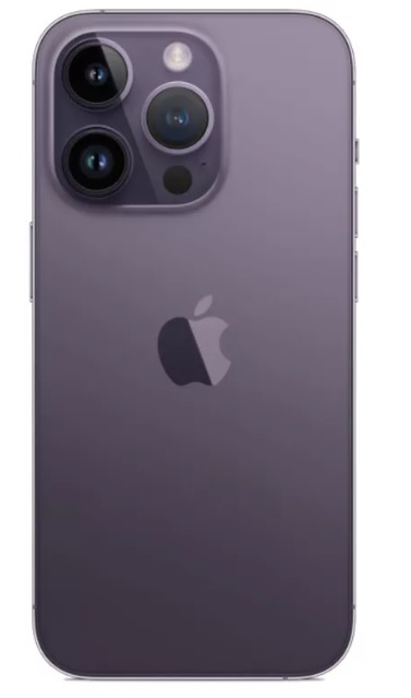 Refurbished iPhone 14 Pro Max 5G (128GB, Dual-SIMs) 12month Agavend Warranty- Purple