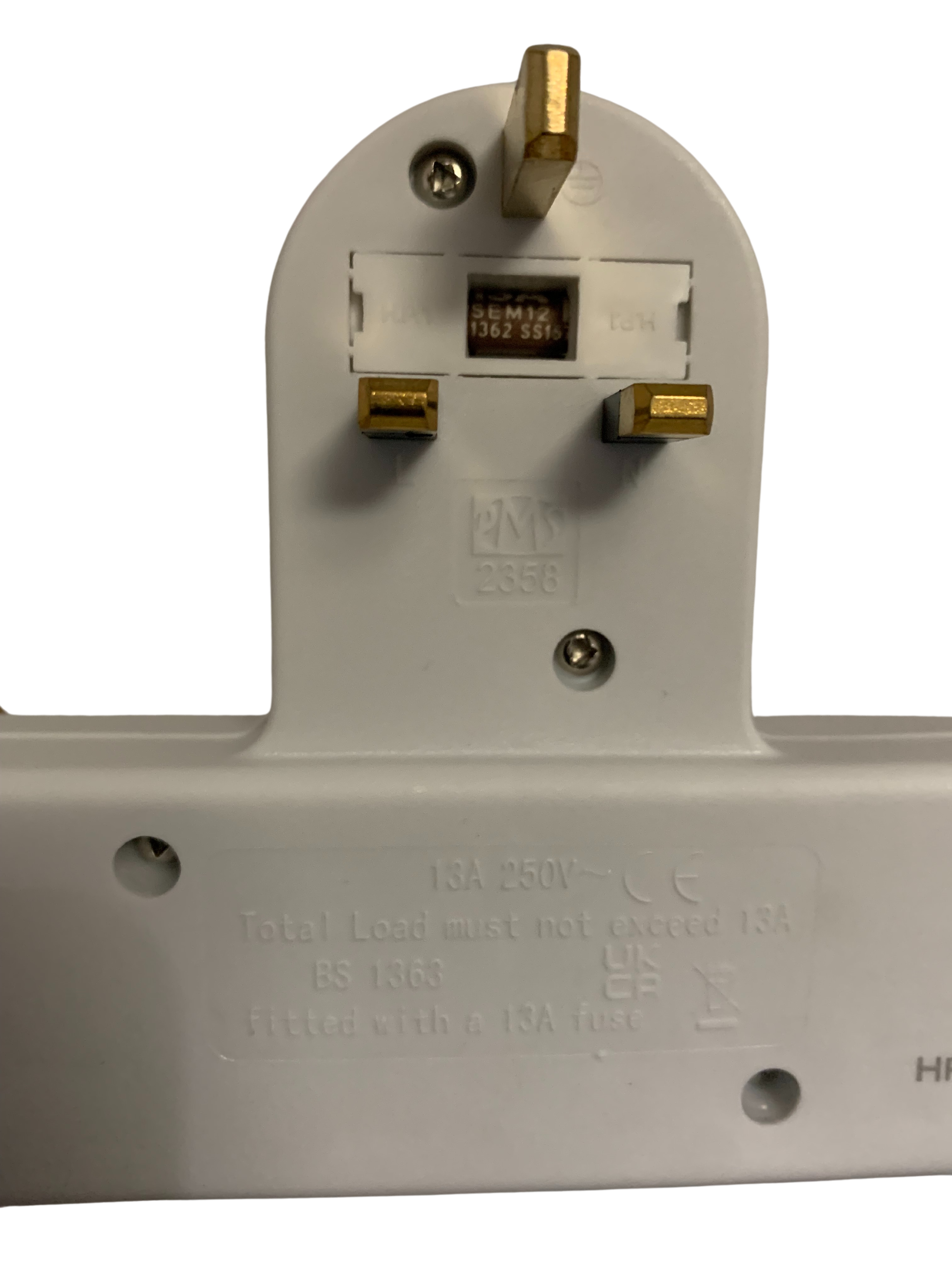  3 Way Cable Free Socket Adaptor 13 AMP