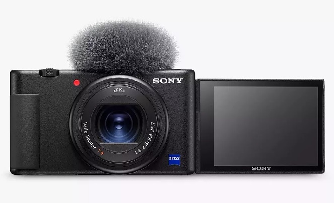 Sony ZV-1 Digital Camera Compact Shooting Grip 2.7x Optical 4K 20.1MP 256GB SD Card