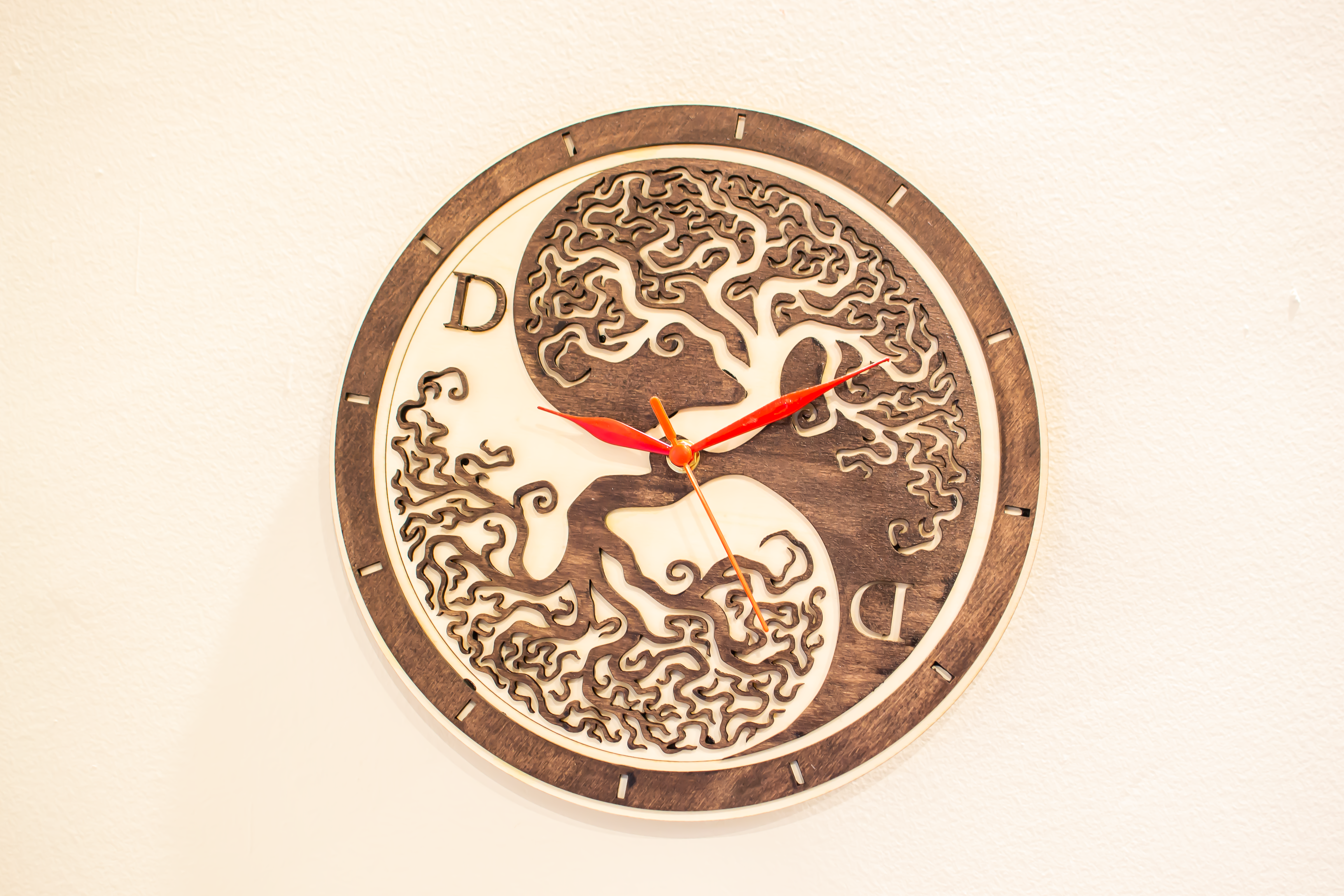 orologio tema albero della vita