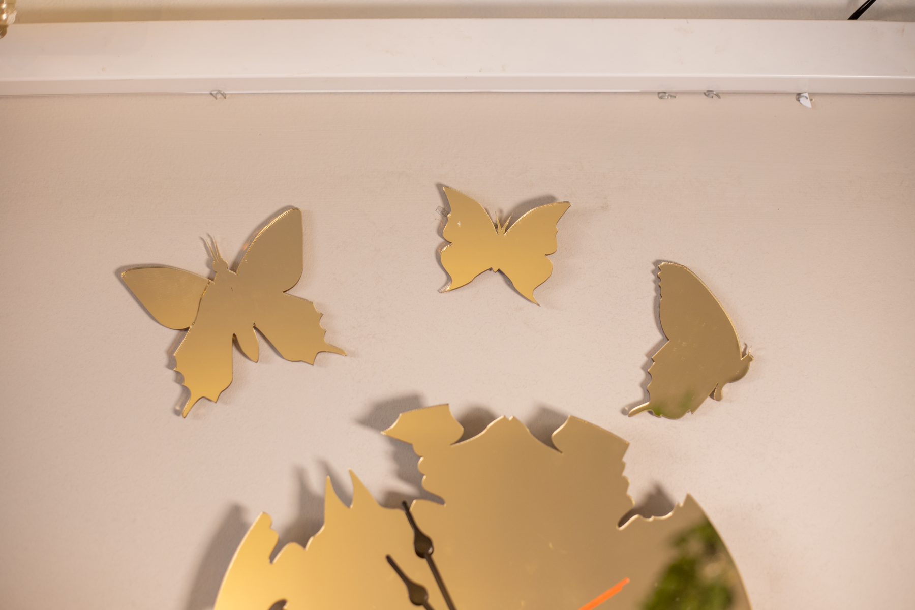 orologio tema farfalle