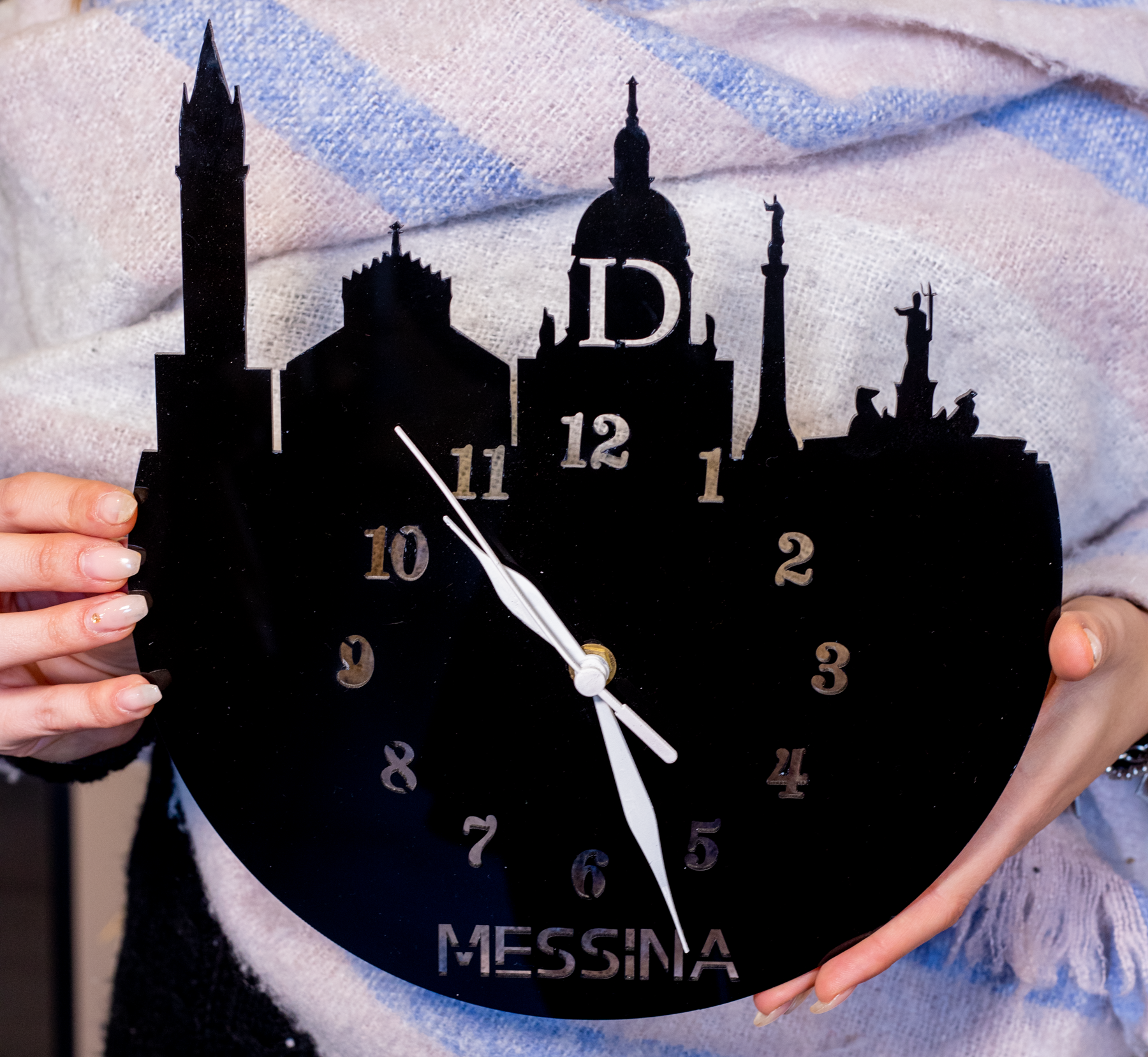 orologio tema Messina