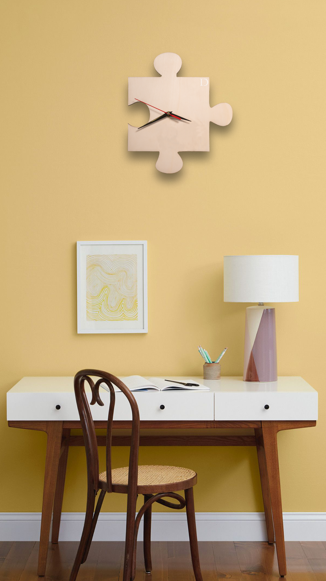 orologio tema puzzle
