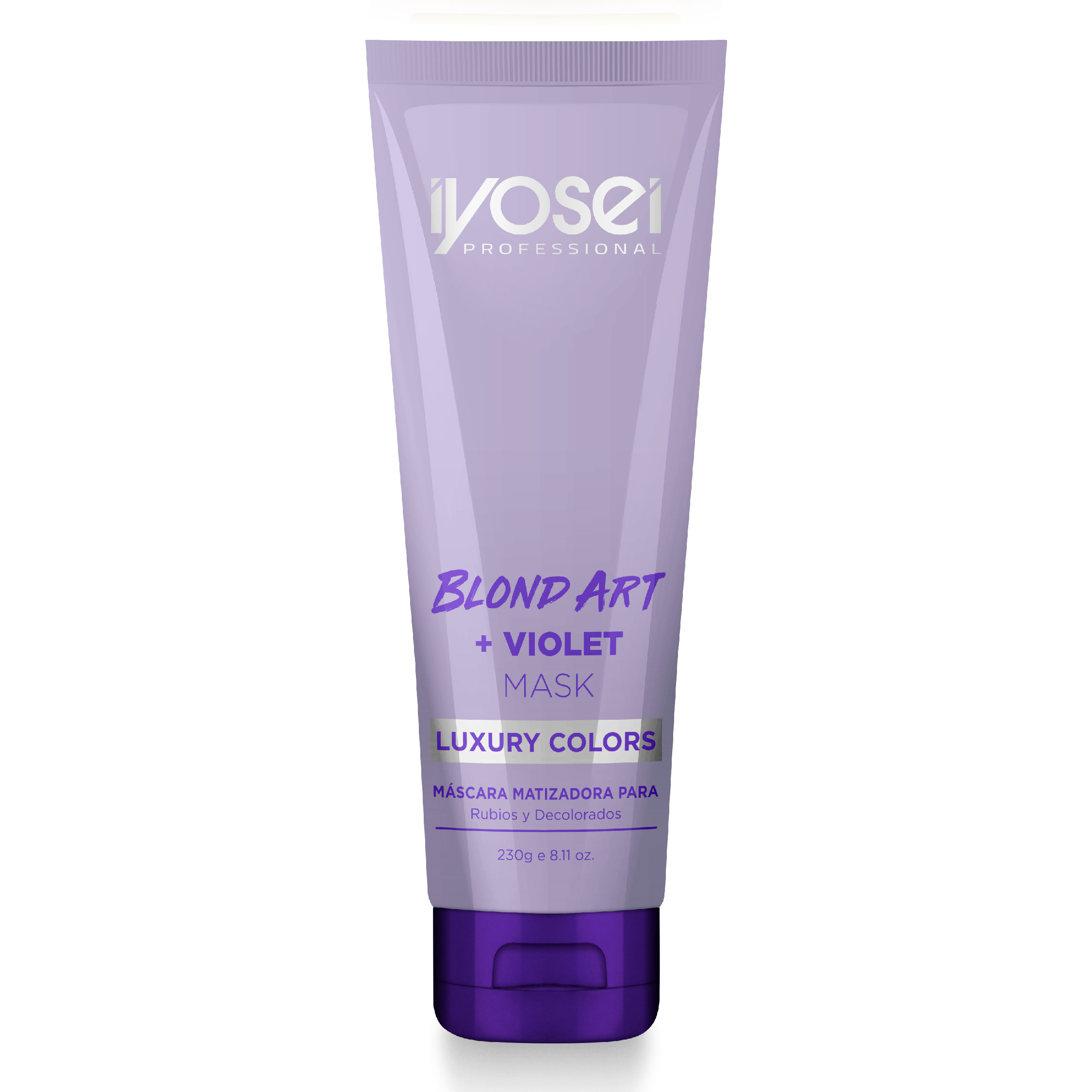 BLONDE ART + VIOLET MASK