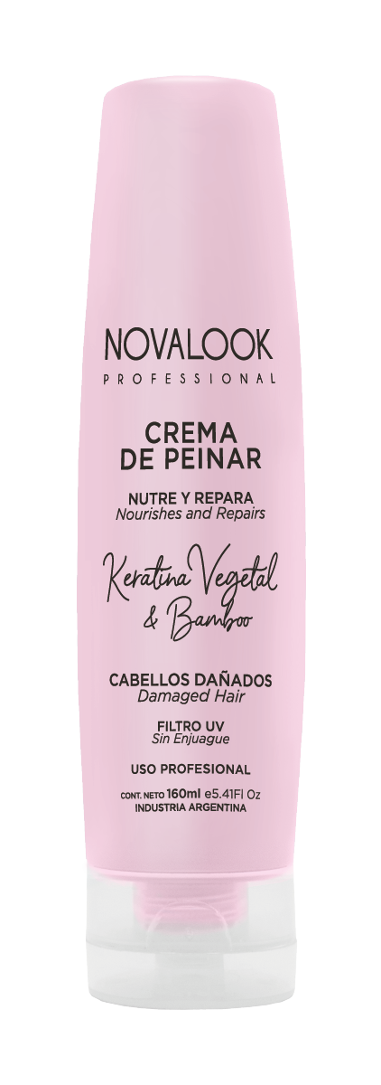 CREMA DE PEINAR CON KERATINA VEGETAL & BAMBOO