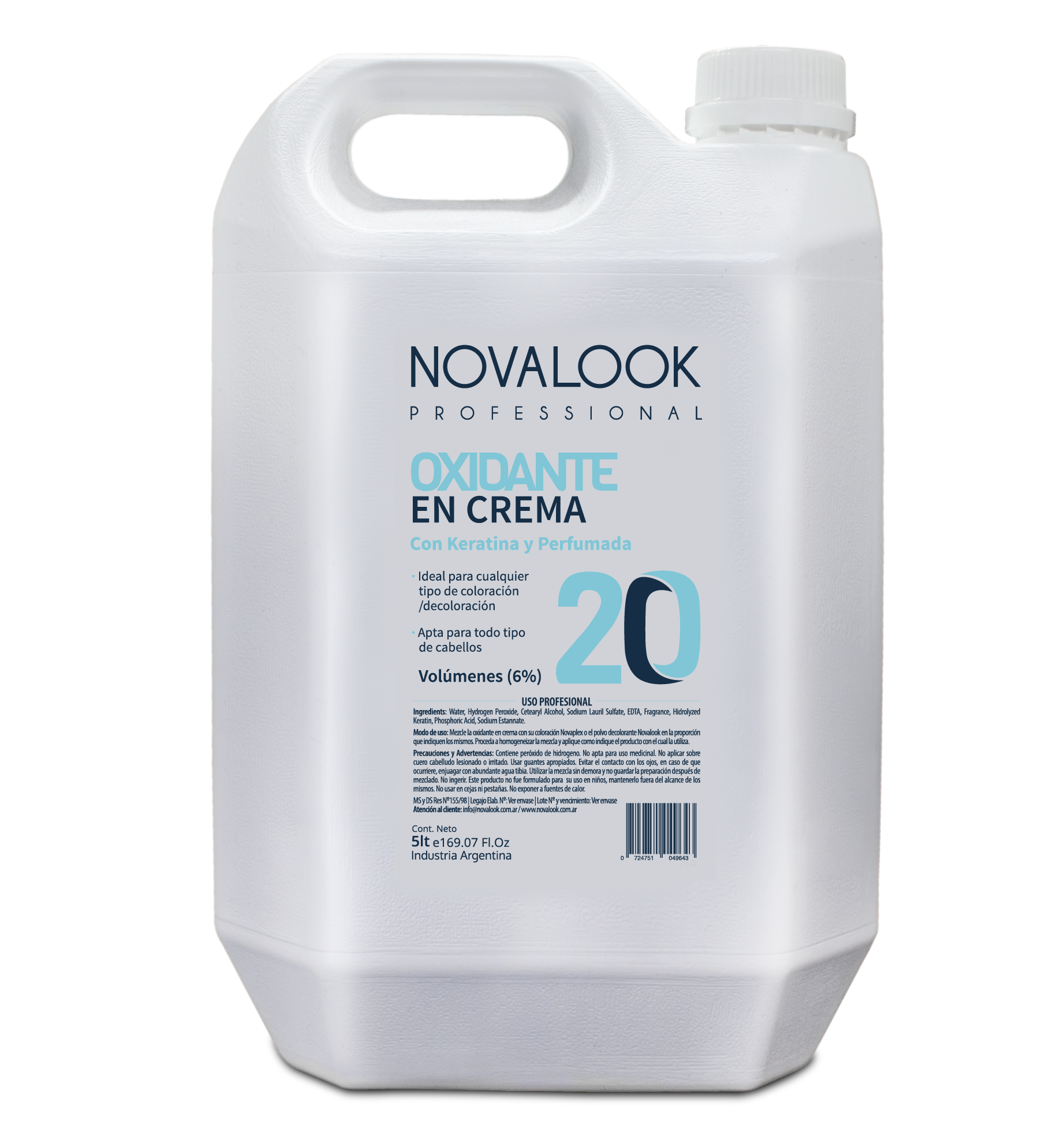 OXIDANTE EN CREMA 20 VOL