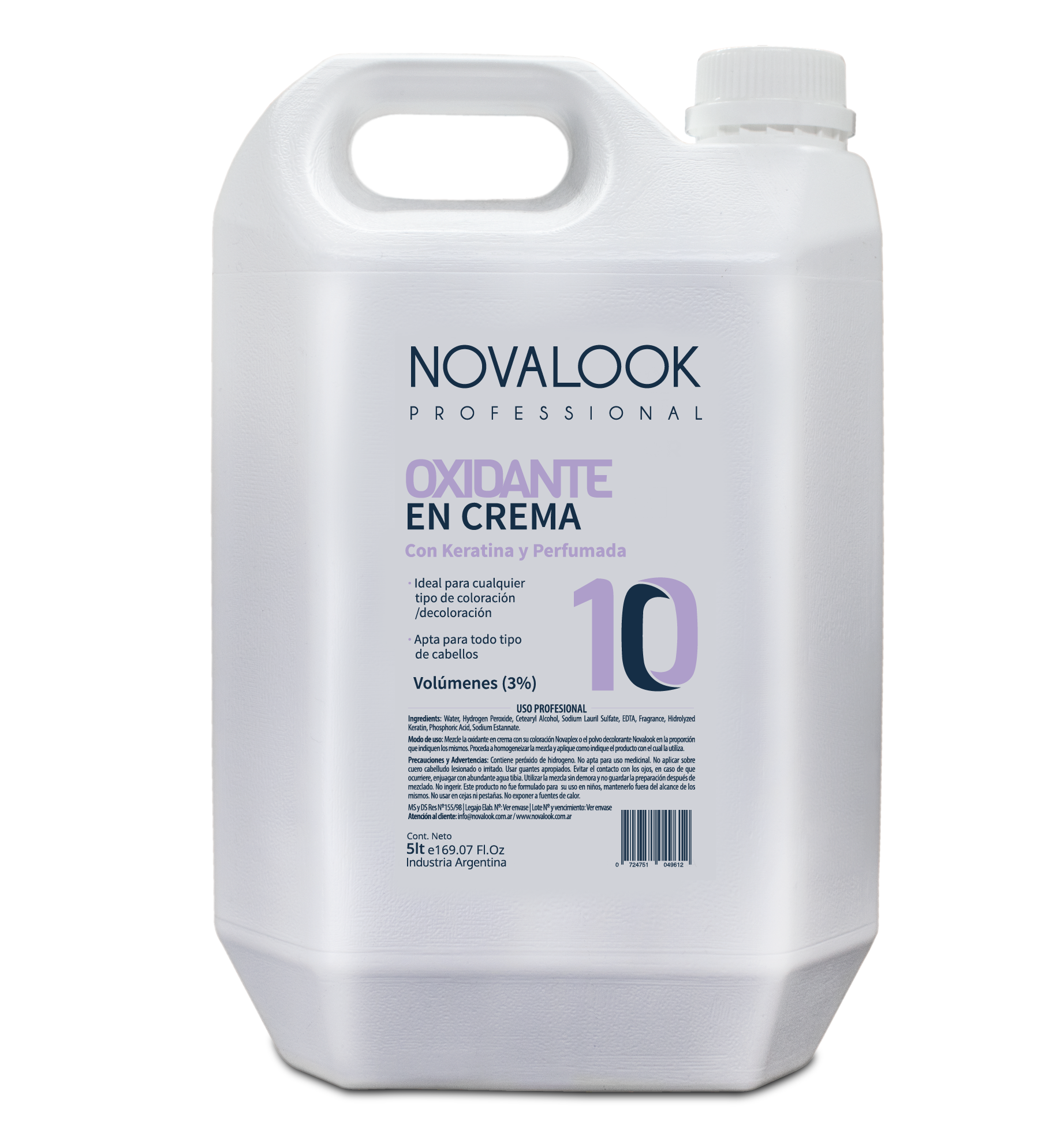 OXIDANTE EN CREMA 10 VOL