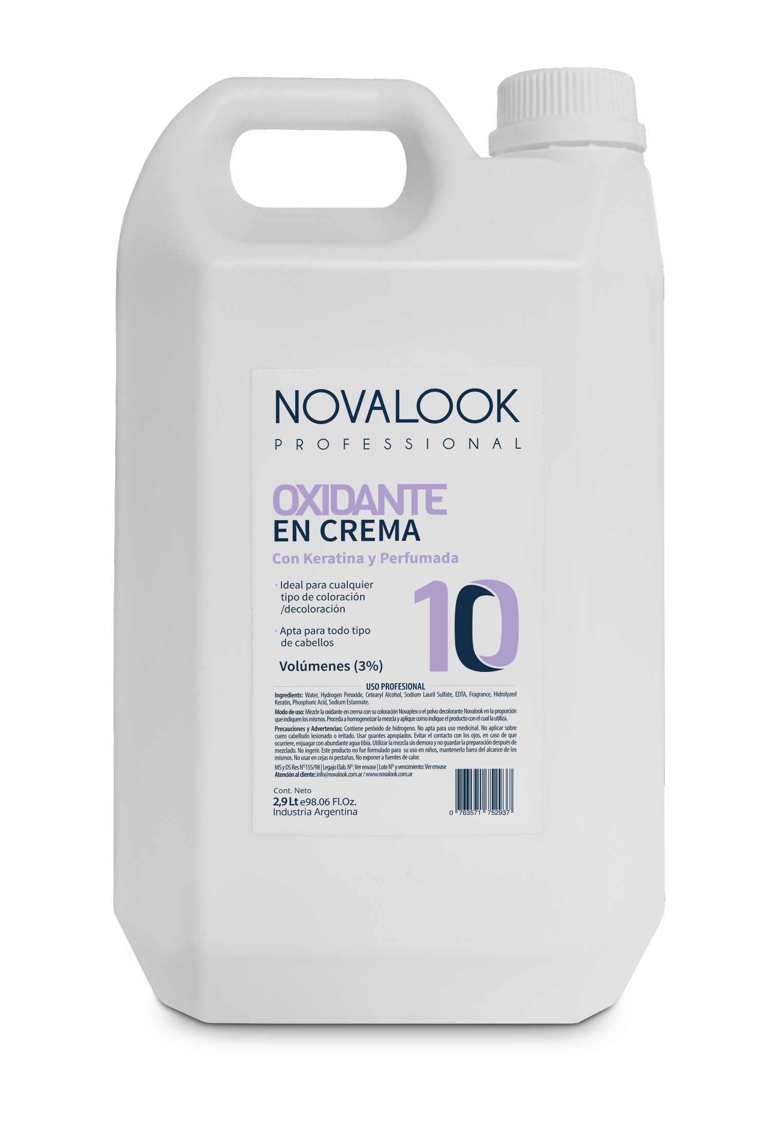 OXIDANTE EN CREMA 10 VOL
