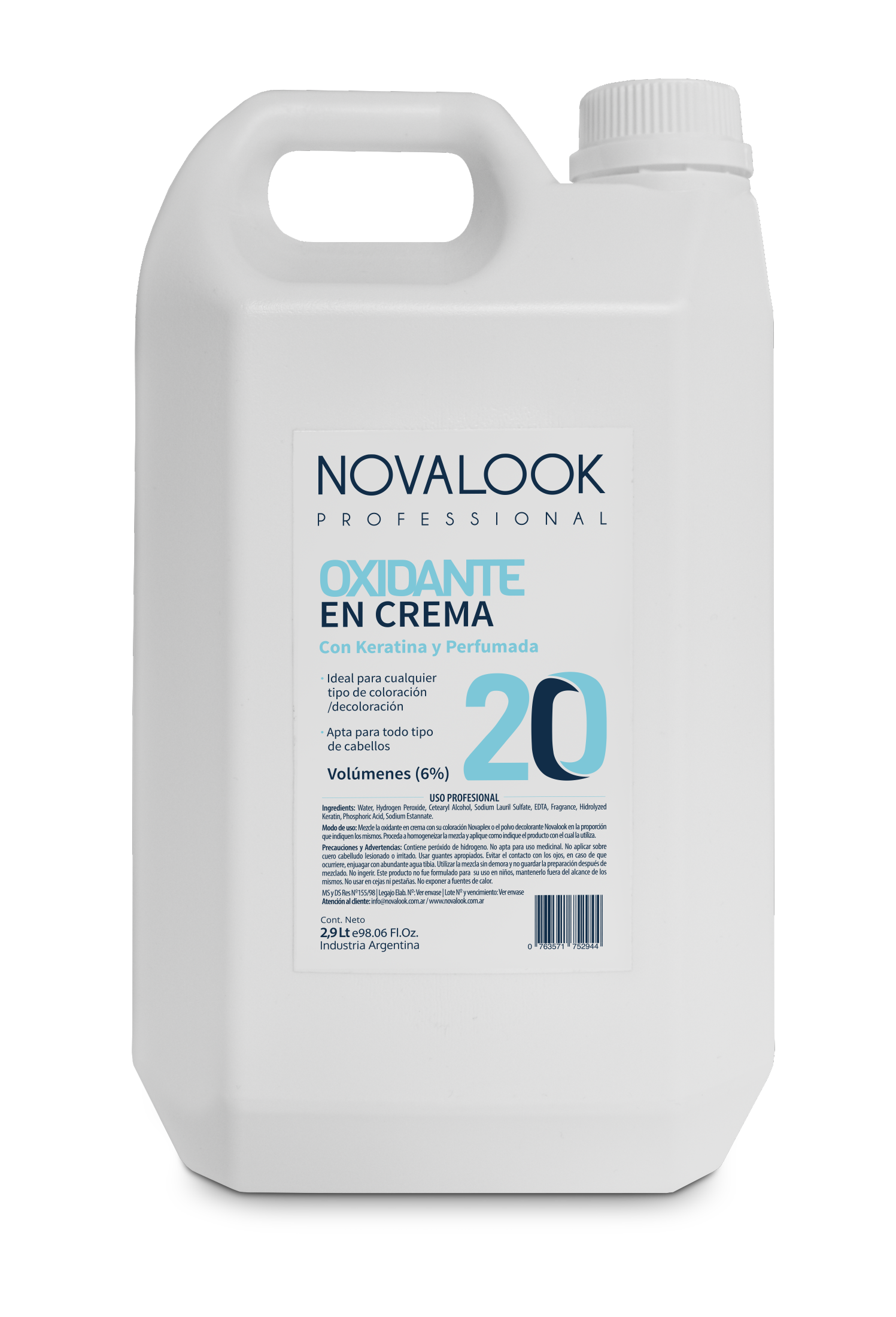 OXIDANTE EN CREMA 20 VOL