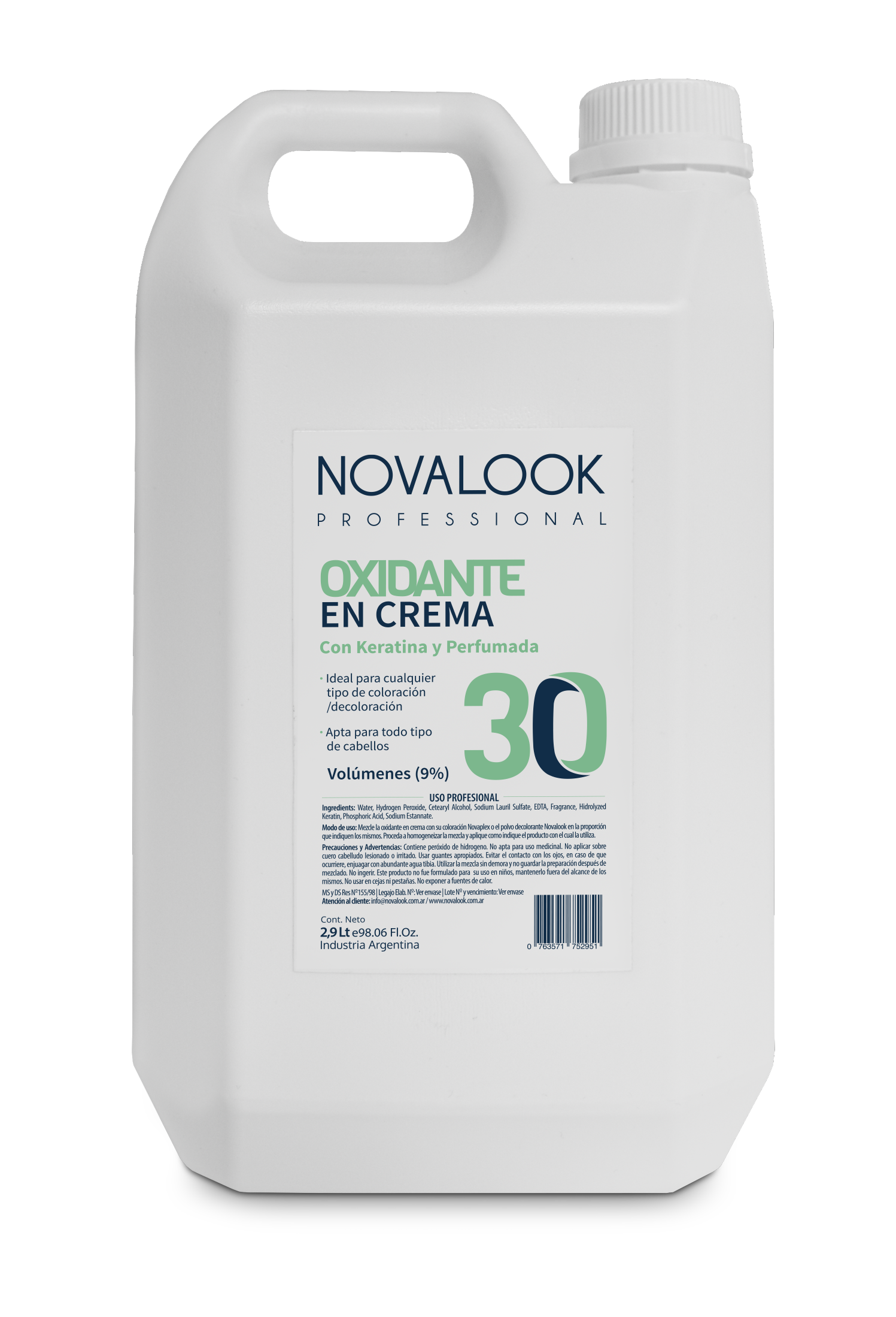 OXIDANTE EN CREMA 30 VOL