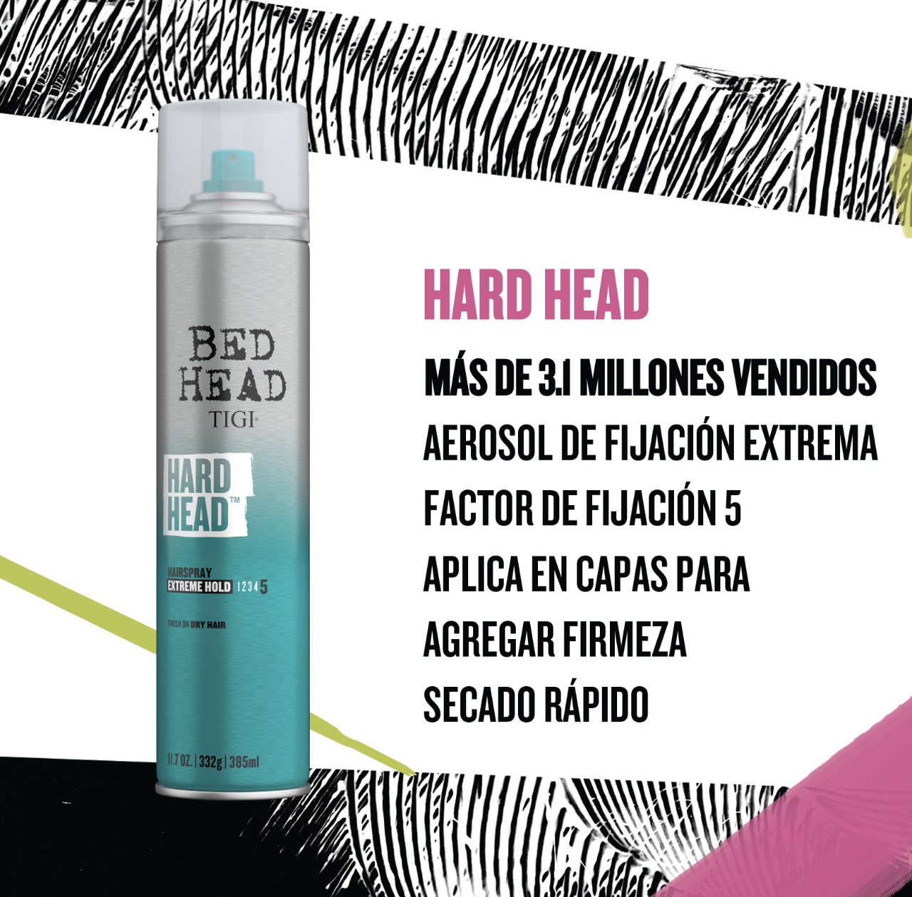 HARD HEAD - FIJACIÓN EXTREMA
