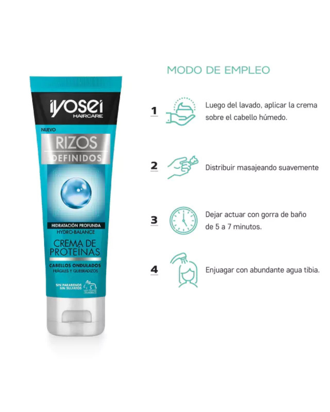 CREMA DE PROTEINAS - RIZOS DEFINIDOS