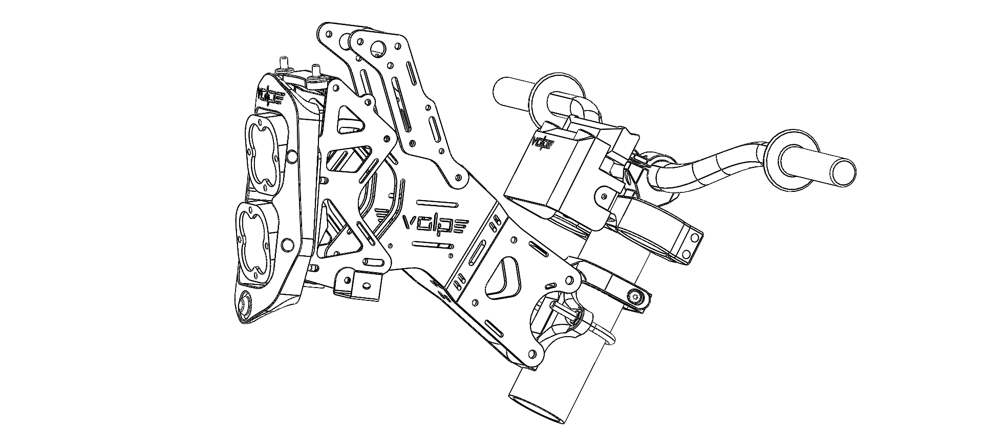 Kit rally KTM 690 - HVA 701 - GasGas 700