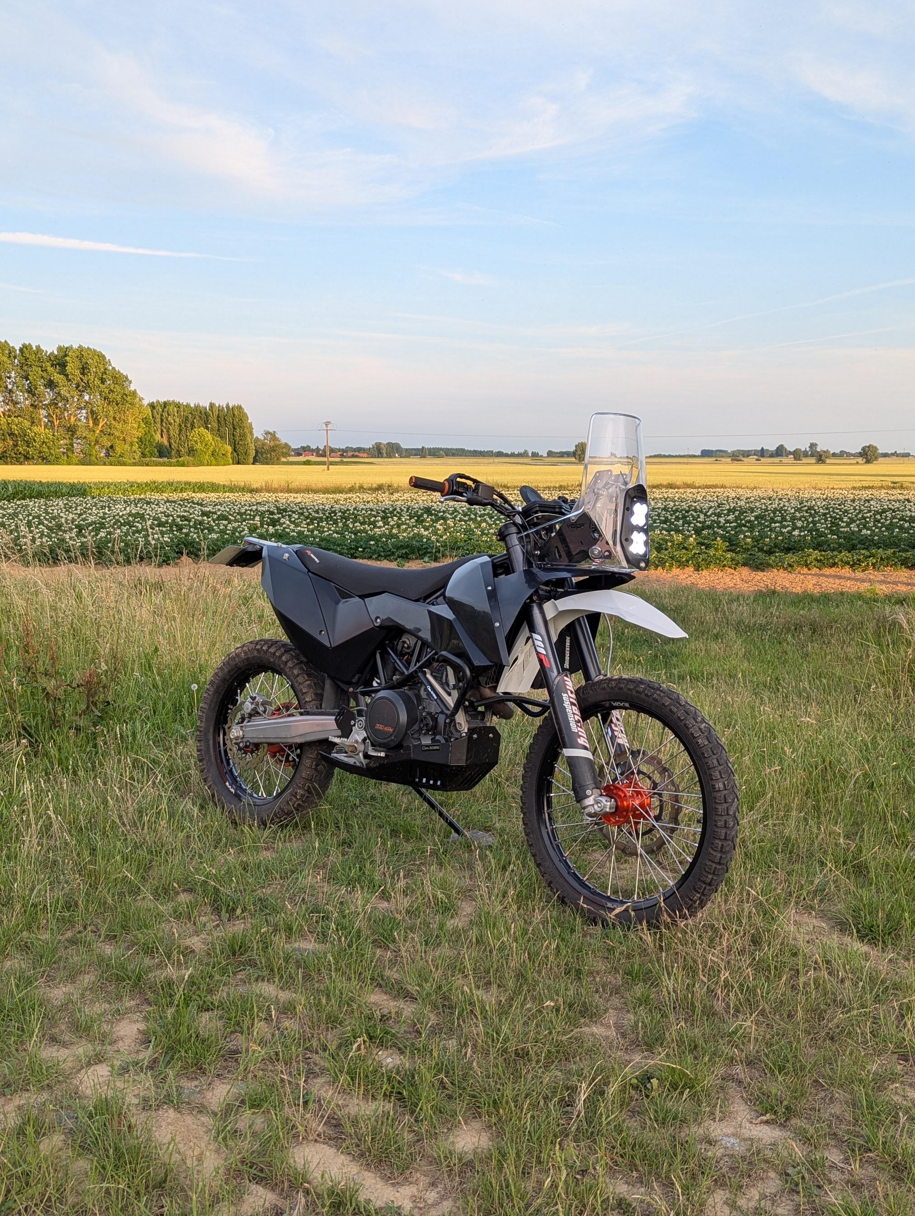 Kit rally KTM 690 - HVA 701 - GasGas 700