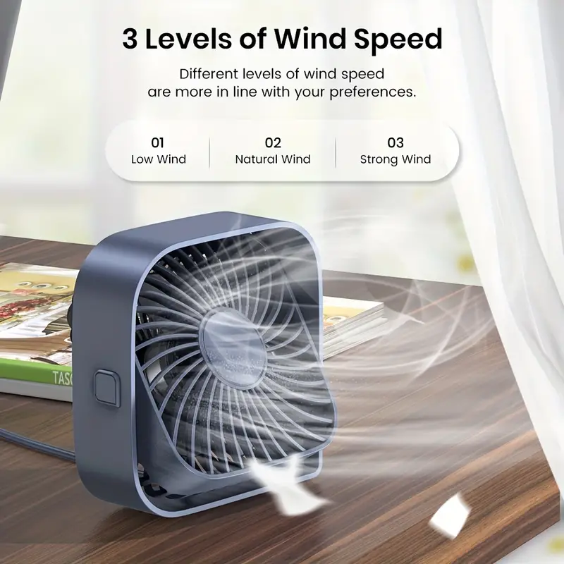Portable USB Desk Fan
