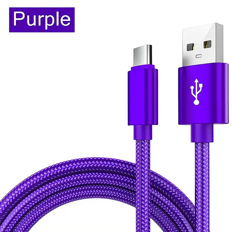 Cabo de Carregamento Rápido USB para USB-C