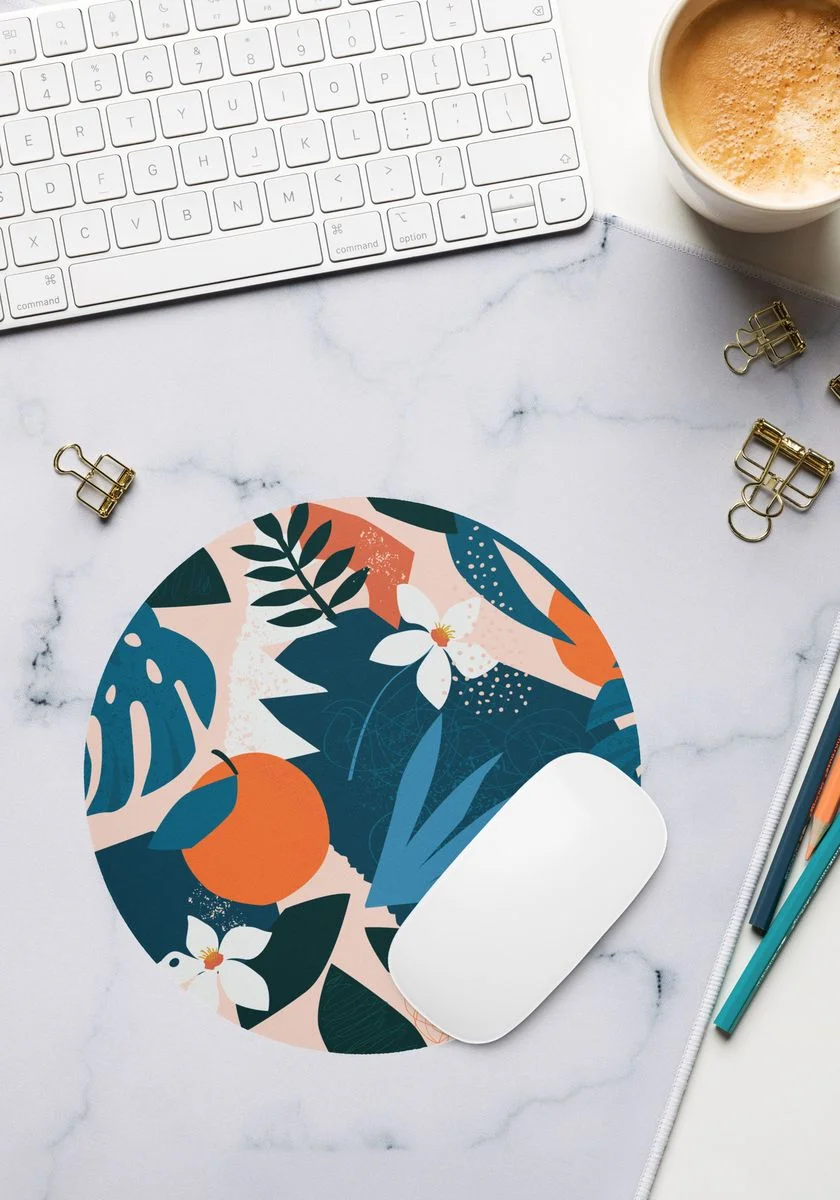 Tapete de Rato Redondo Personalizado