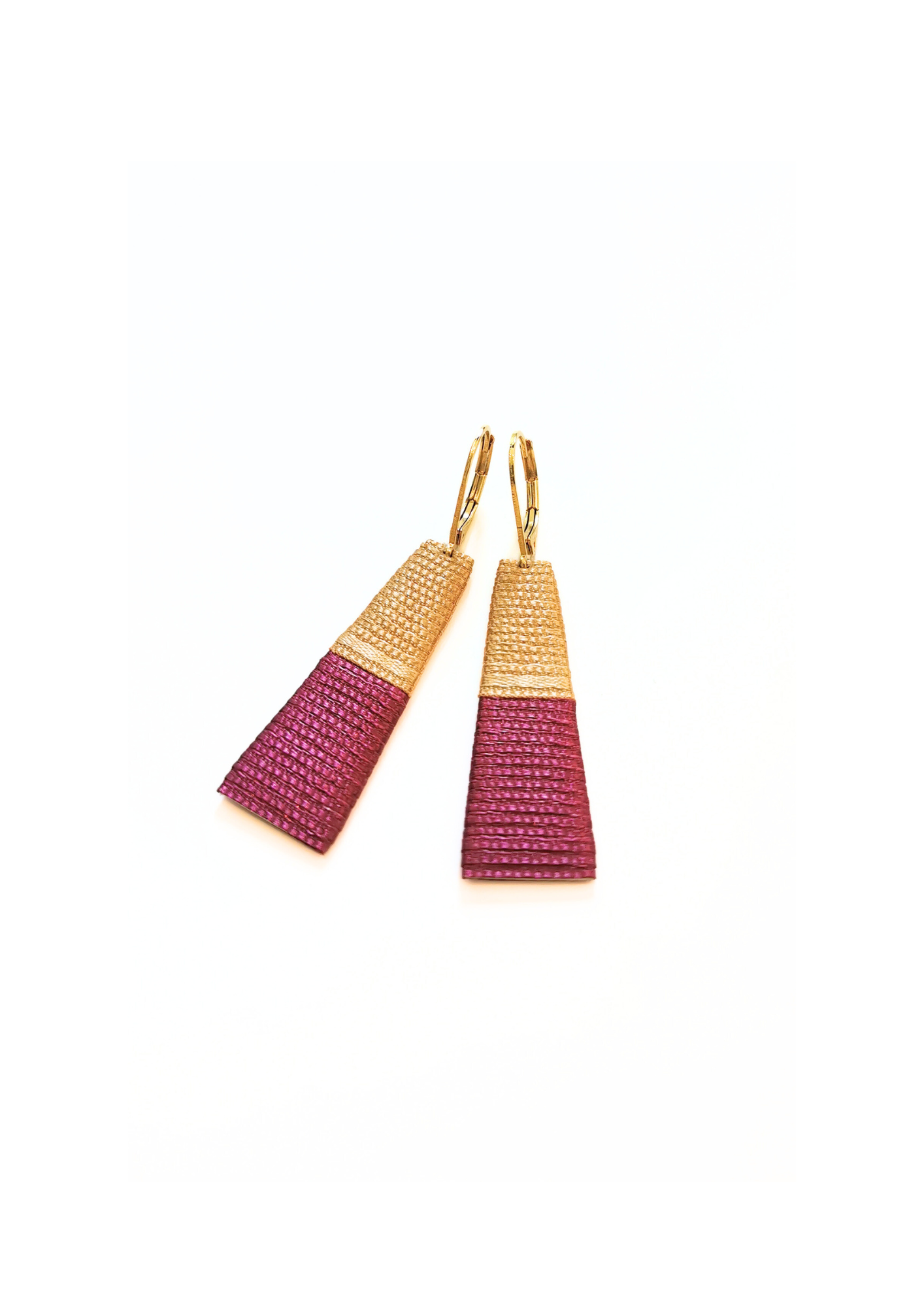THOT. Boucles d'oreilles _ beige raisin