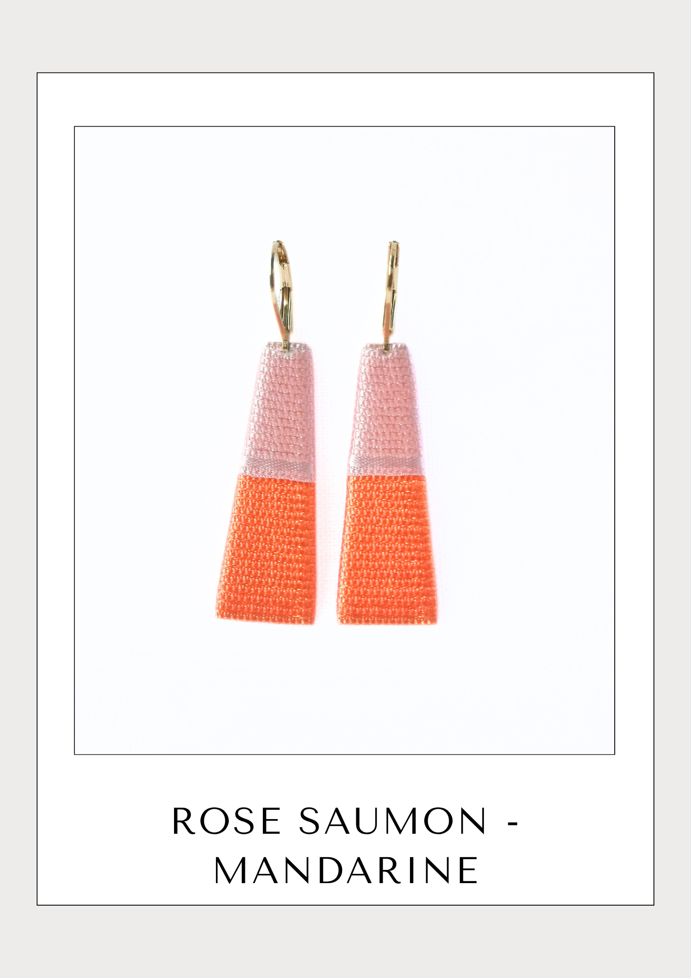 THOT. Boucles d'oreilles _ LES ORANGÉS