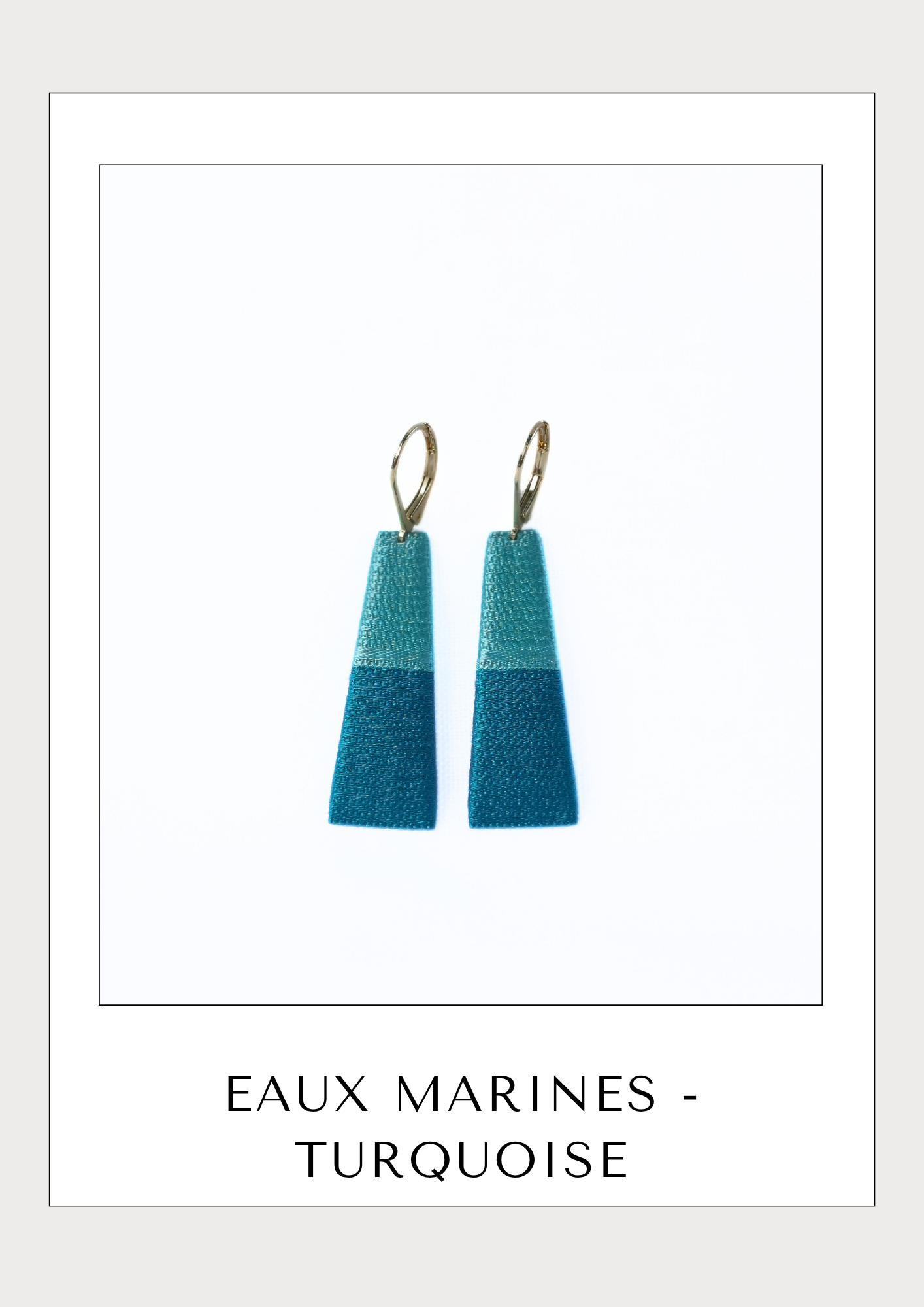 THOT. Boucles d'oreilles _ LES BLEUS