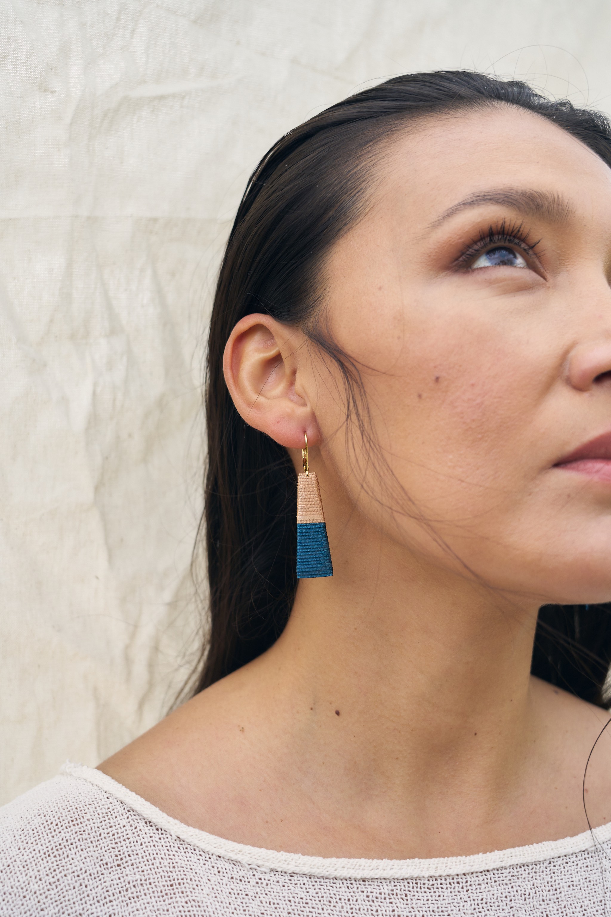 THOT Boucles d'oreilles Gamme Terre - beige terracota