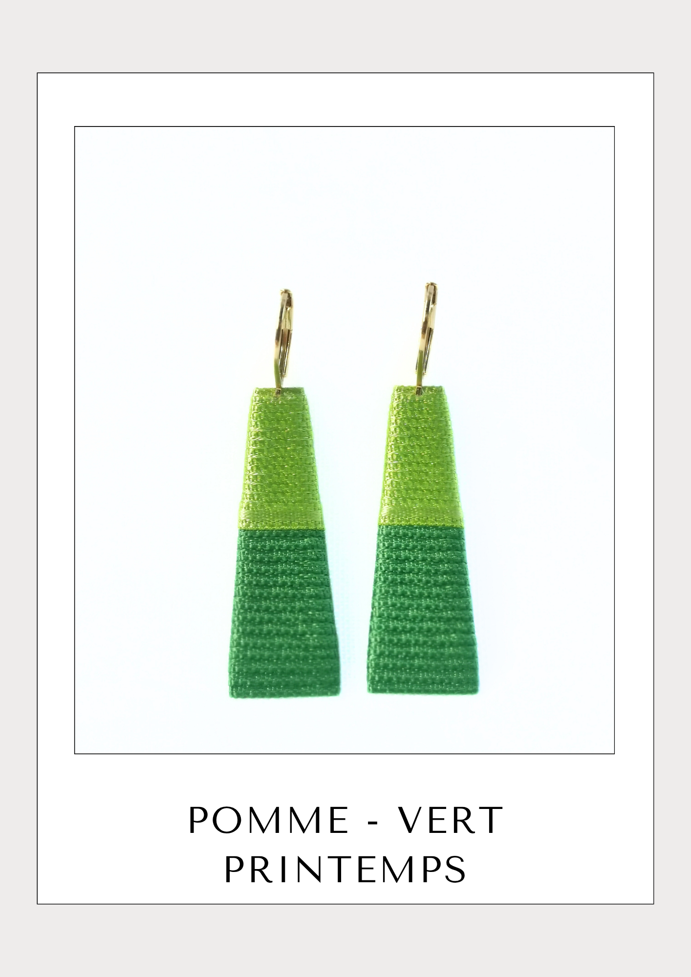 THOT. Boucles d'oreilles _ LES VERTS