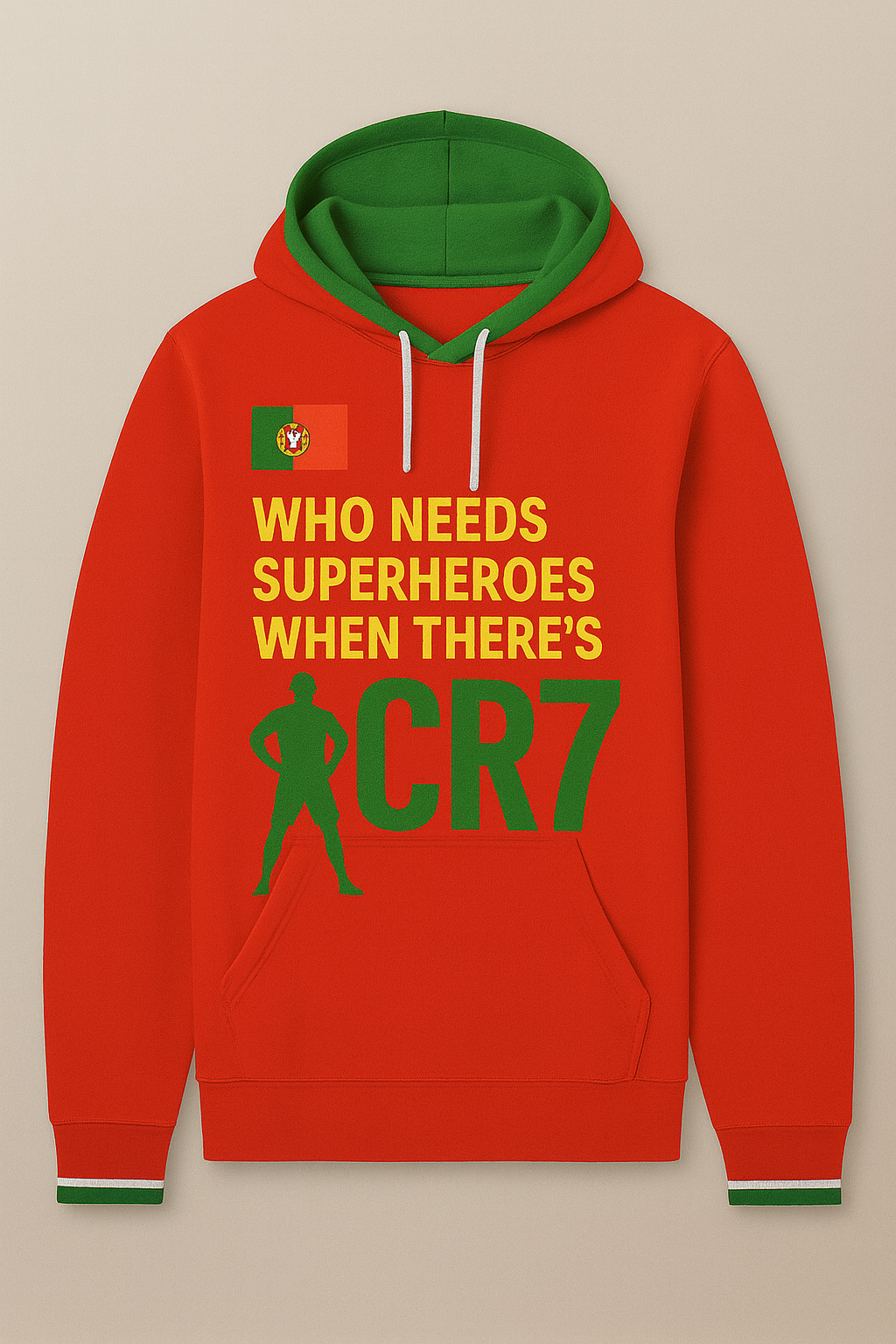 CR7 Superhero – Portugal Fan Hoodie